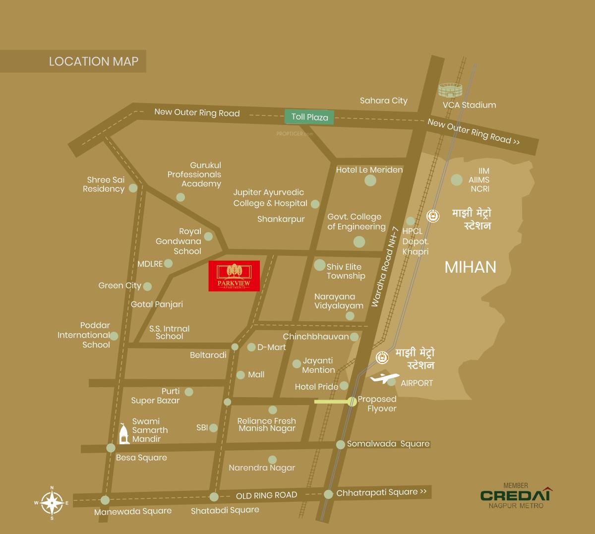  park-view Location Plan