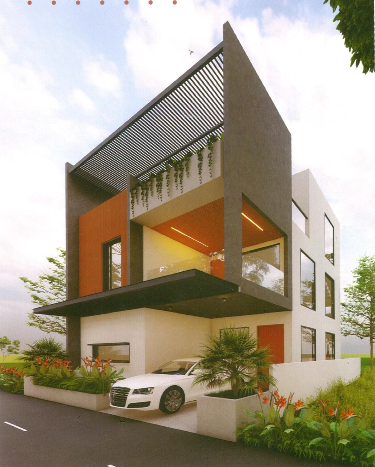  purple-leaf Elevation