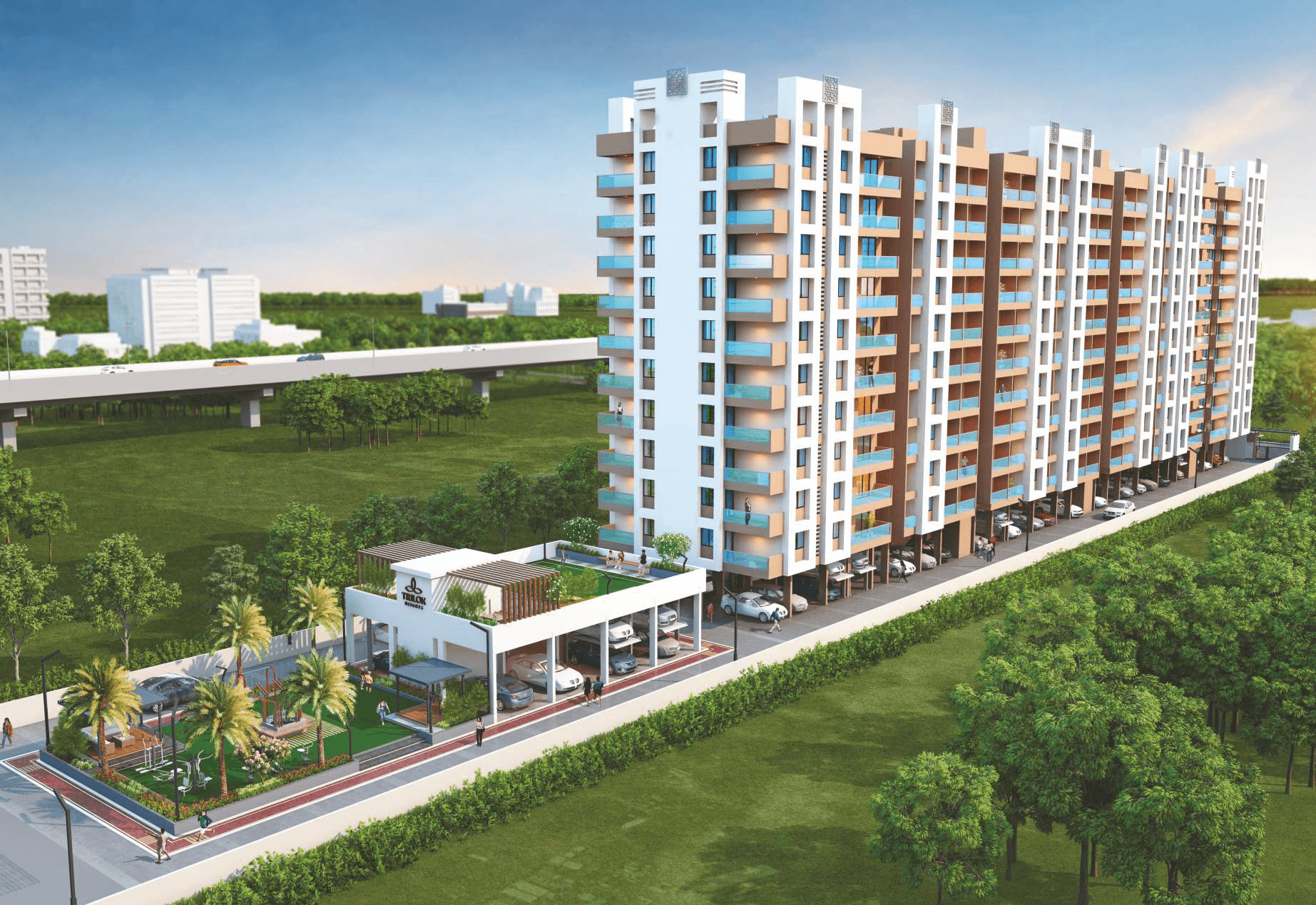  trilok-heights Elevation