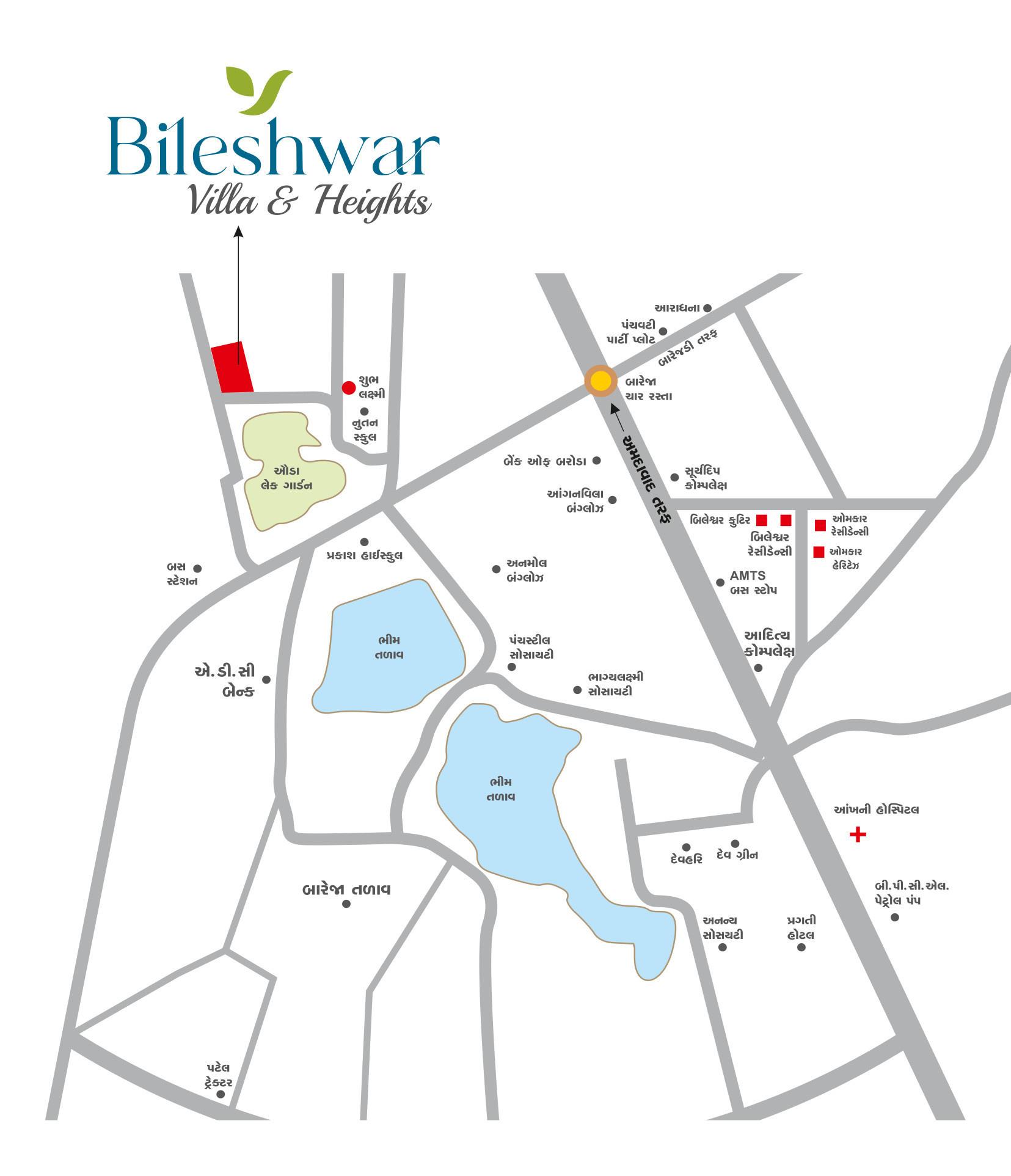  bileshwar-villa-and-heights Location Plan
