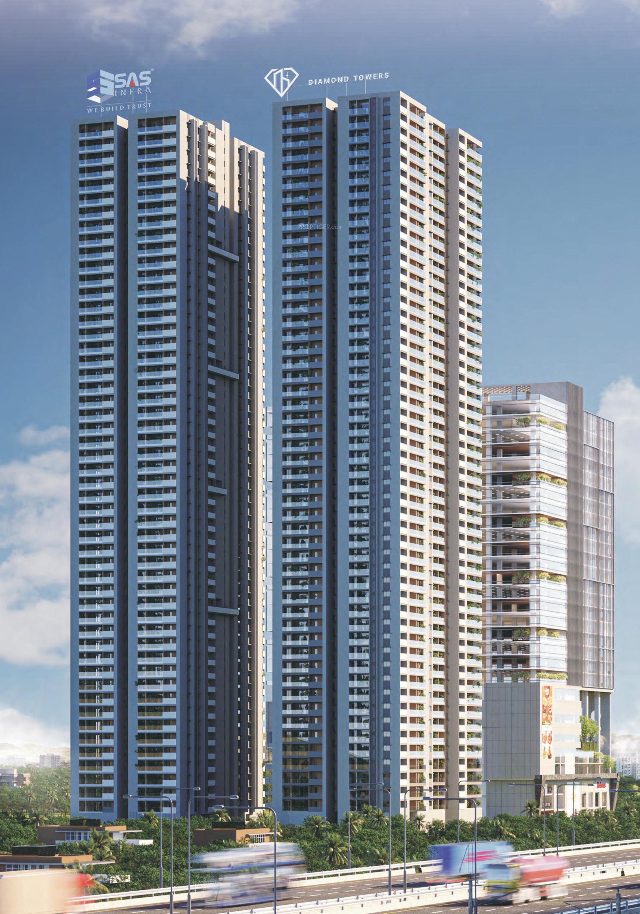  diamond-towers Elevation