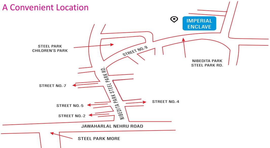  enclave Location Plan