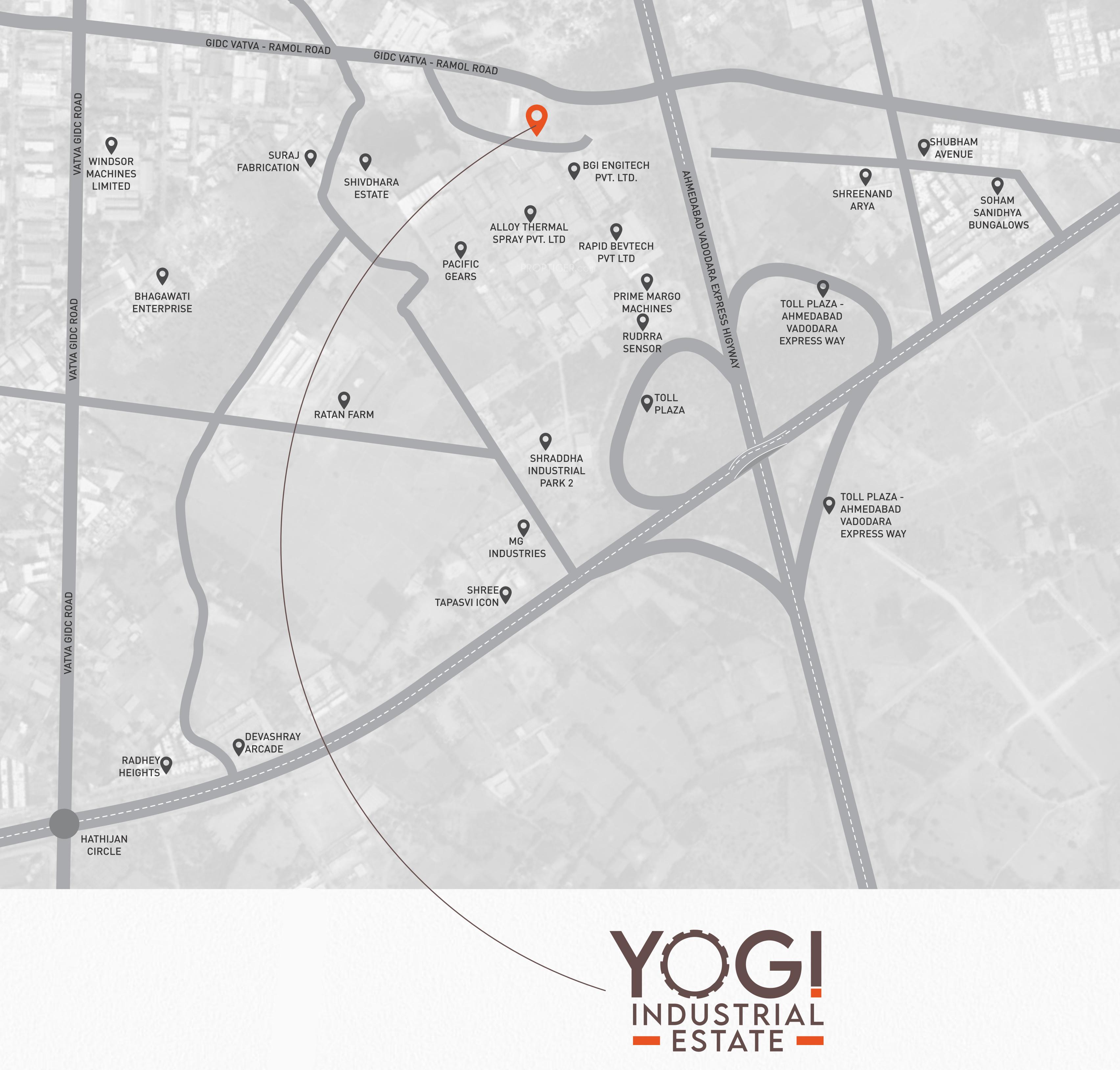 industrial-estate Location Plan