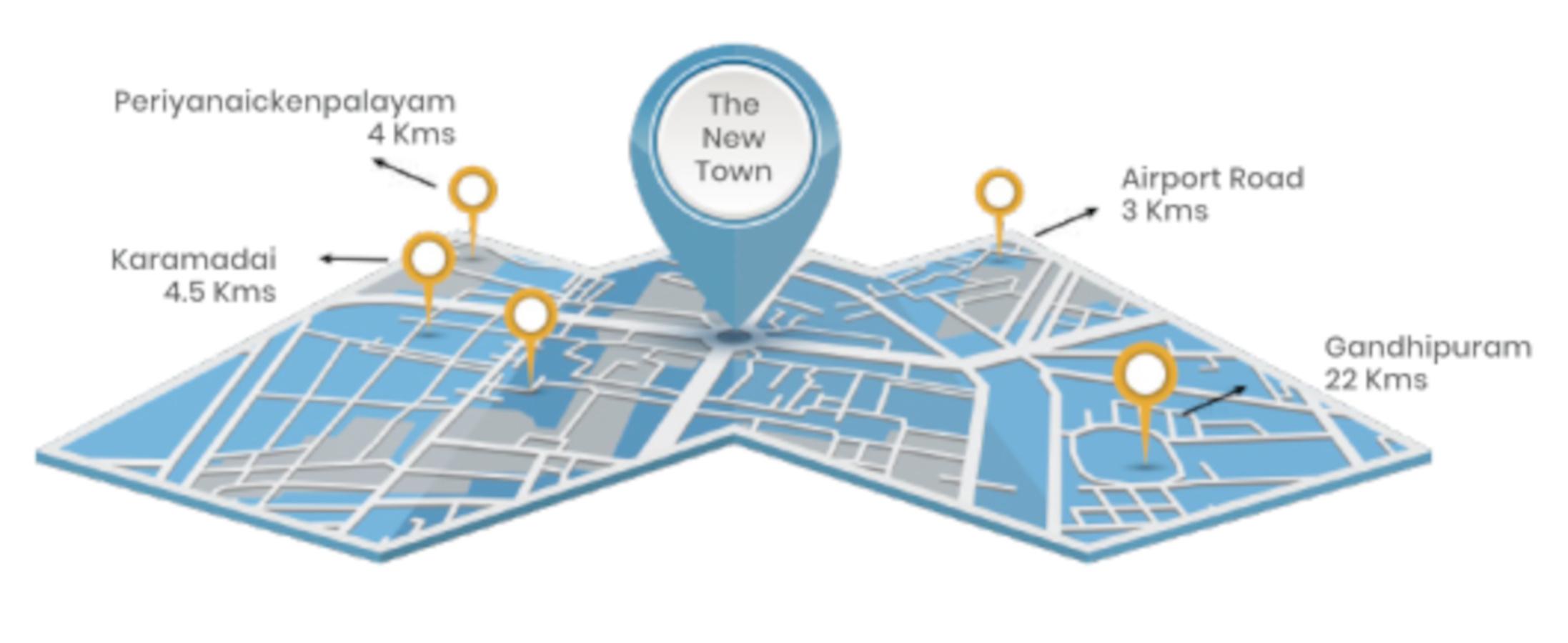  new-town Location Plan