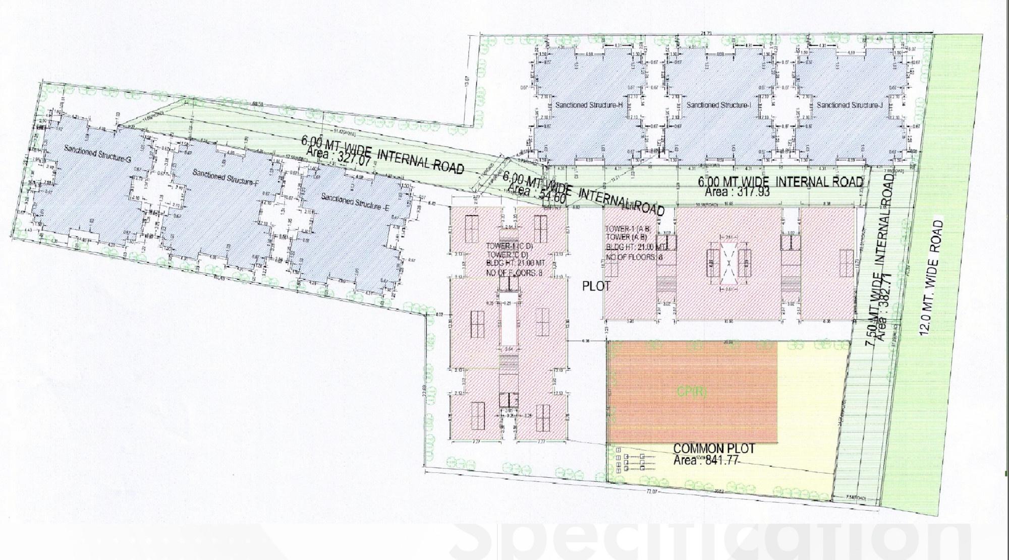  bansi-residency Layout Plan