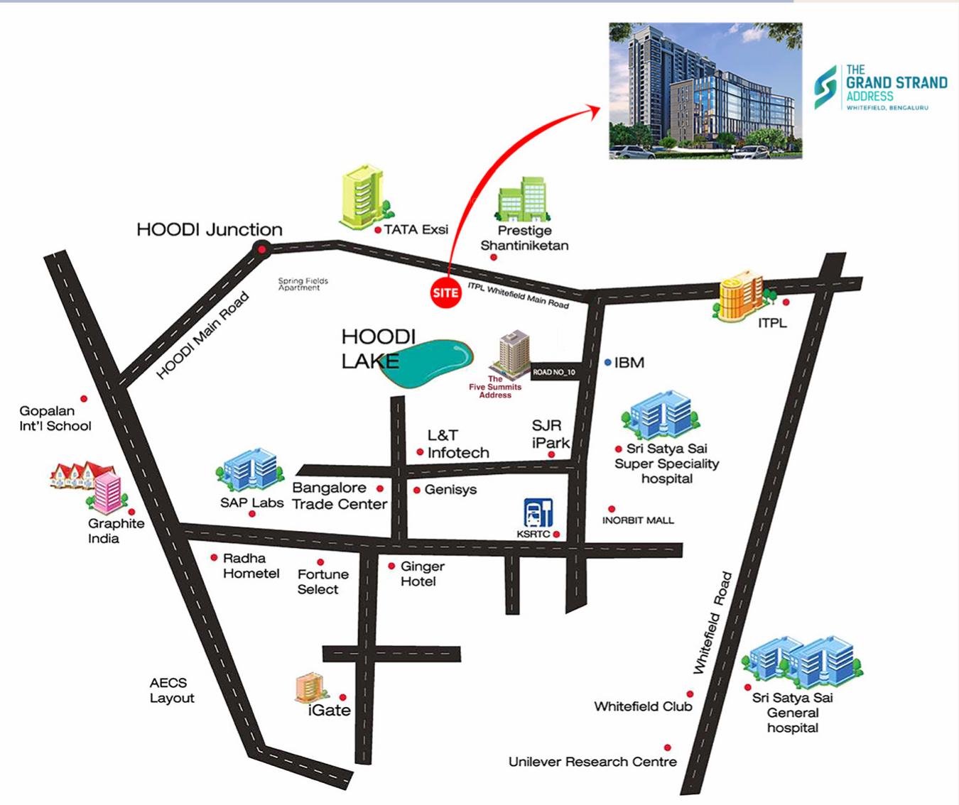  the-grand-strand Location Plan