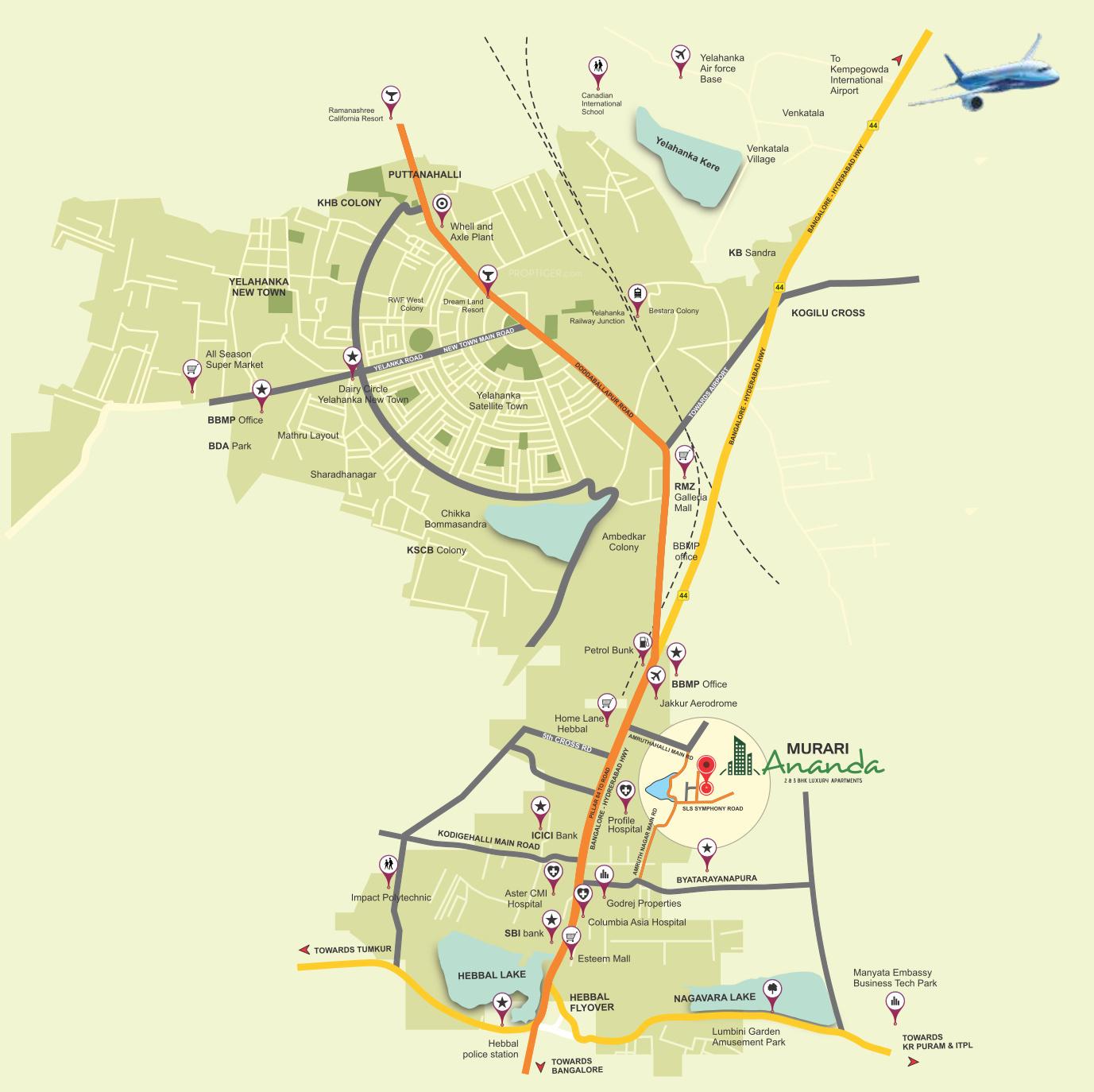  ananda Location Plan