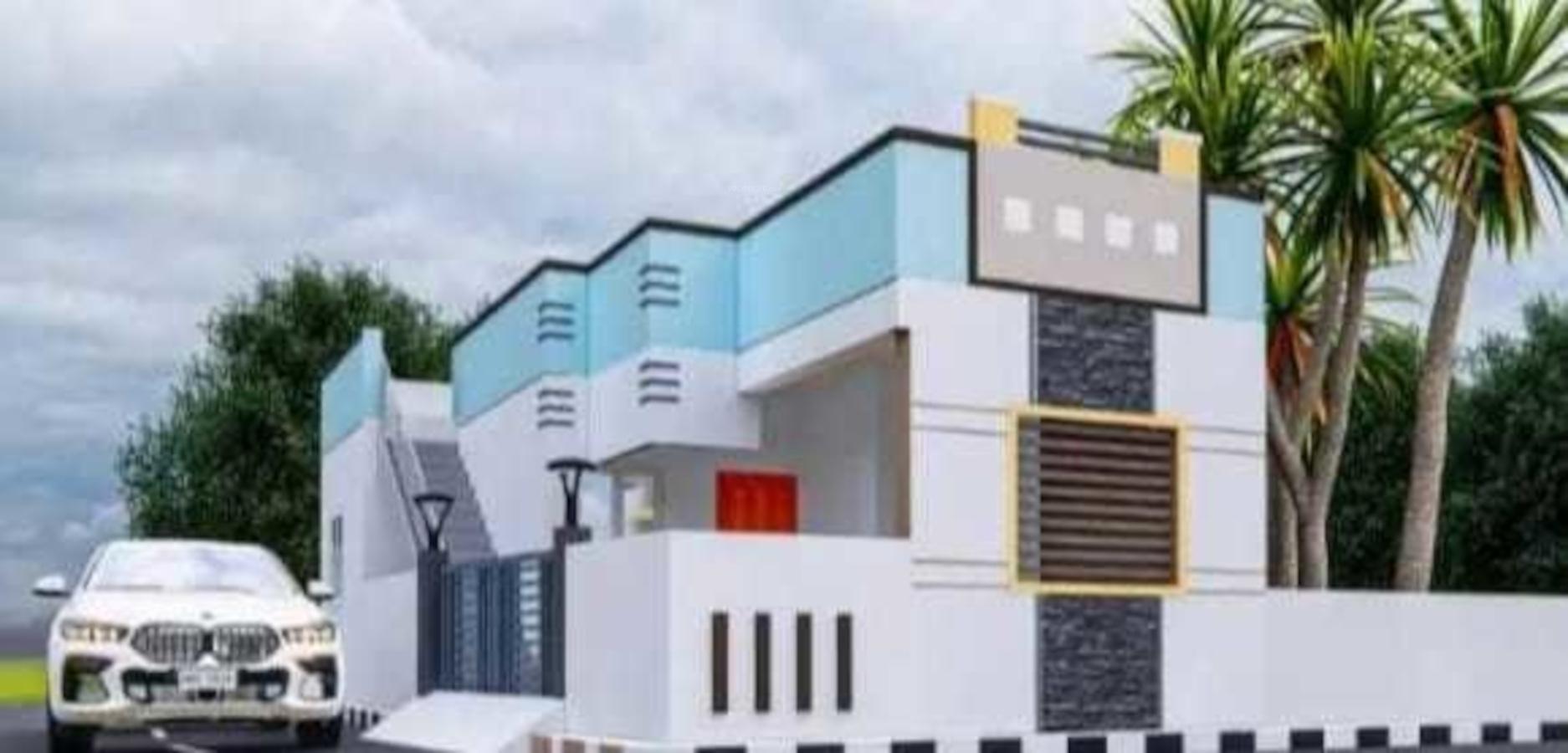  akash-garden-villa Elevation