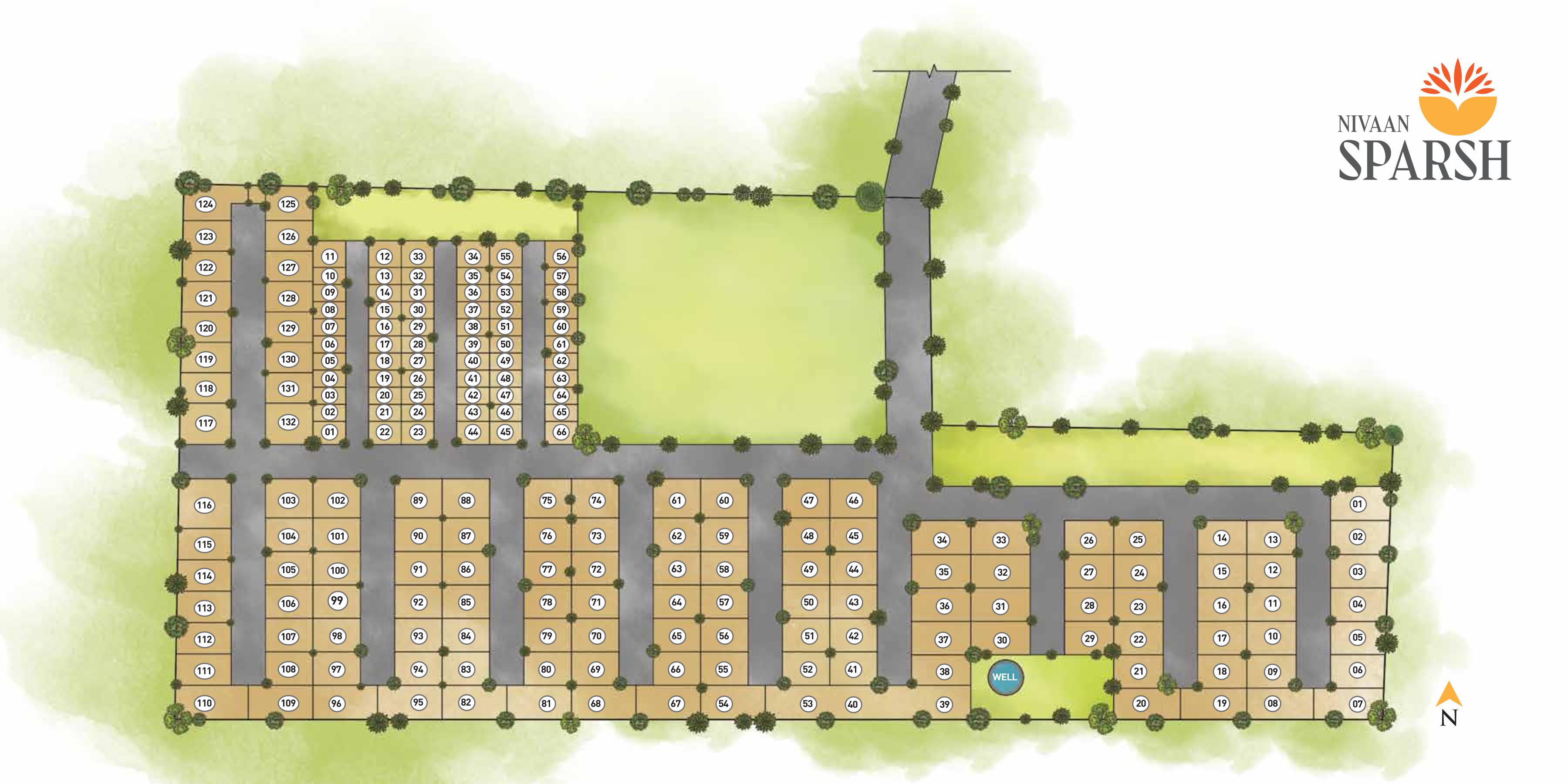  nivaan-sparsh-phase-1 Elevation