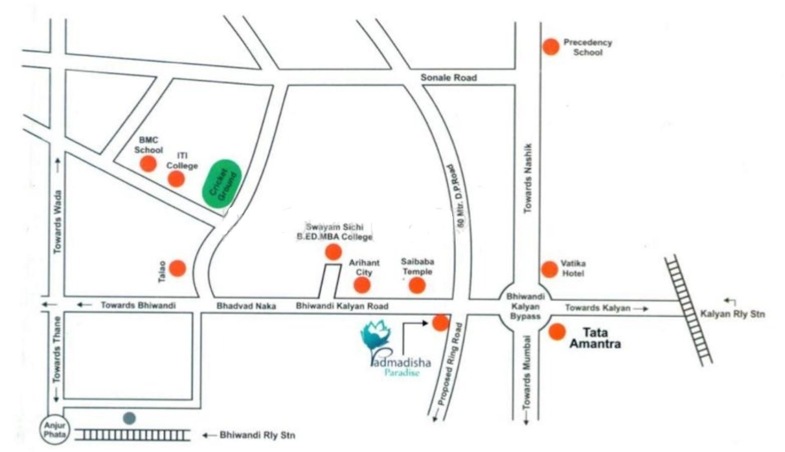  paradise-building-type-3 Location Plan