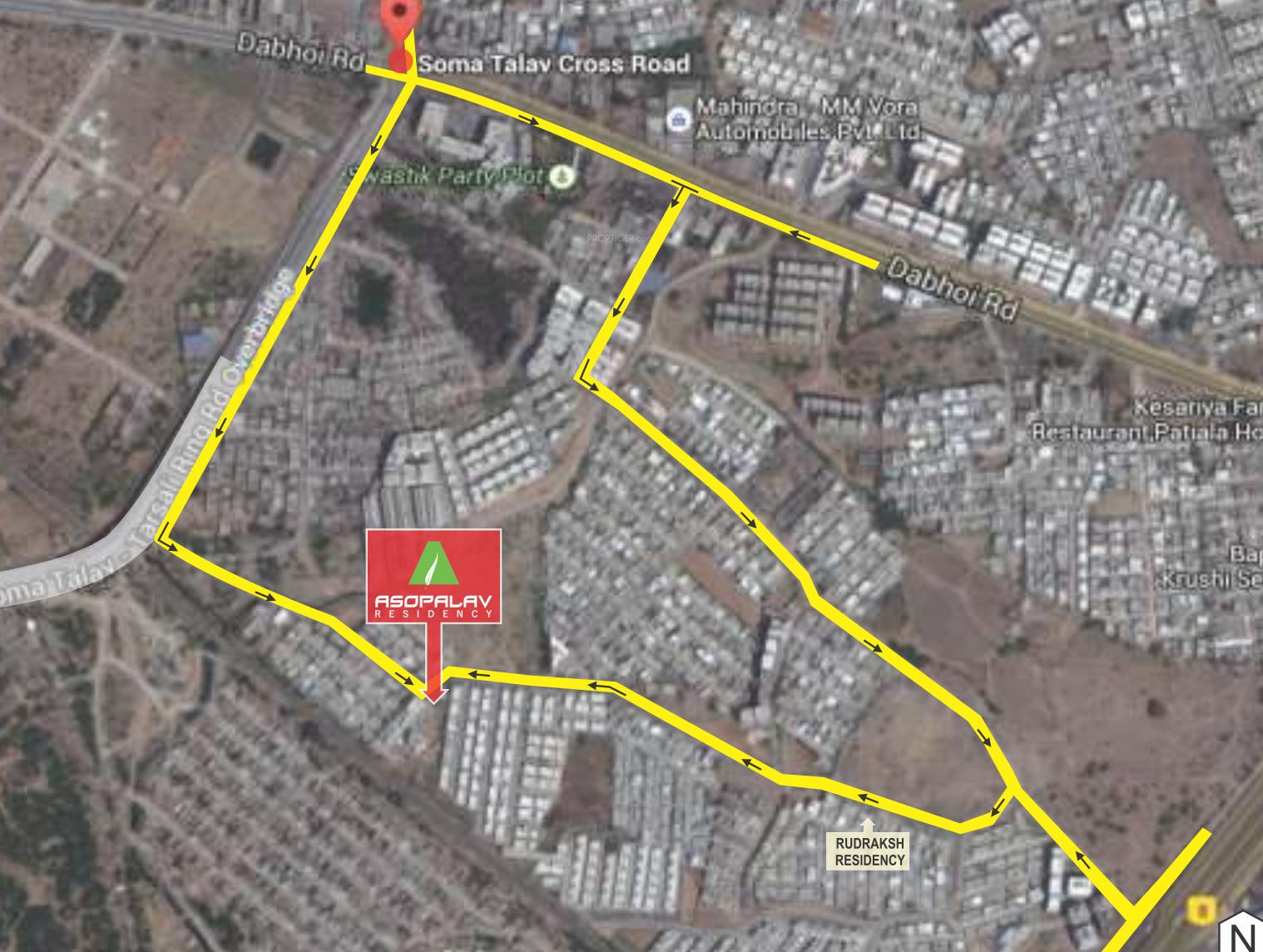  asopalav-residency-block-c Location Plan