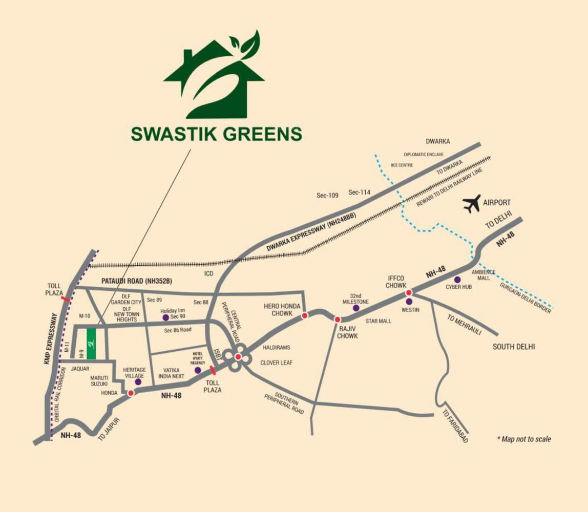  swastik-greens Location Plan