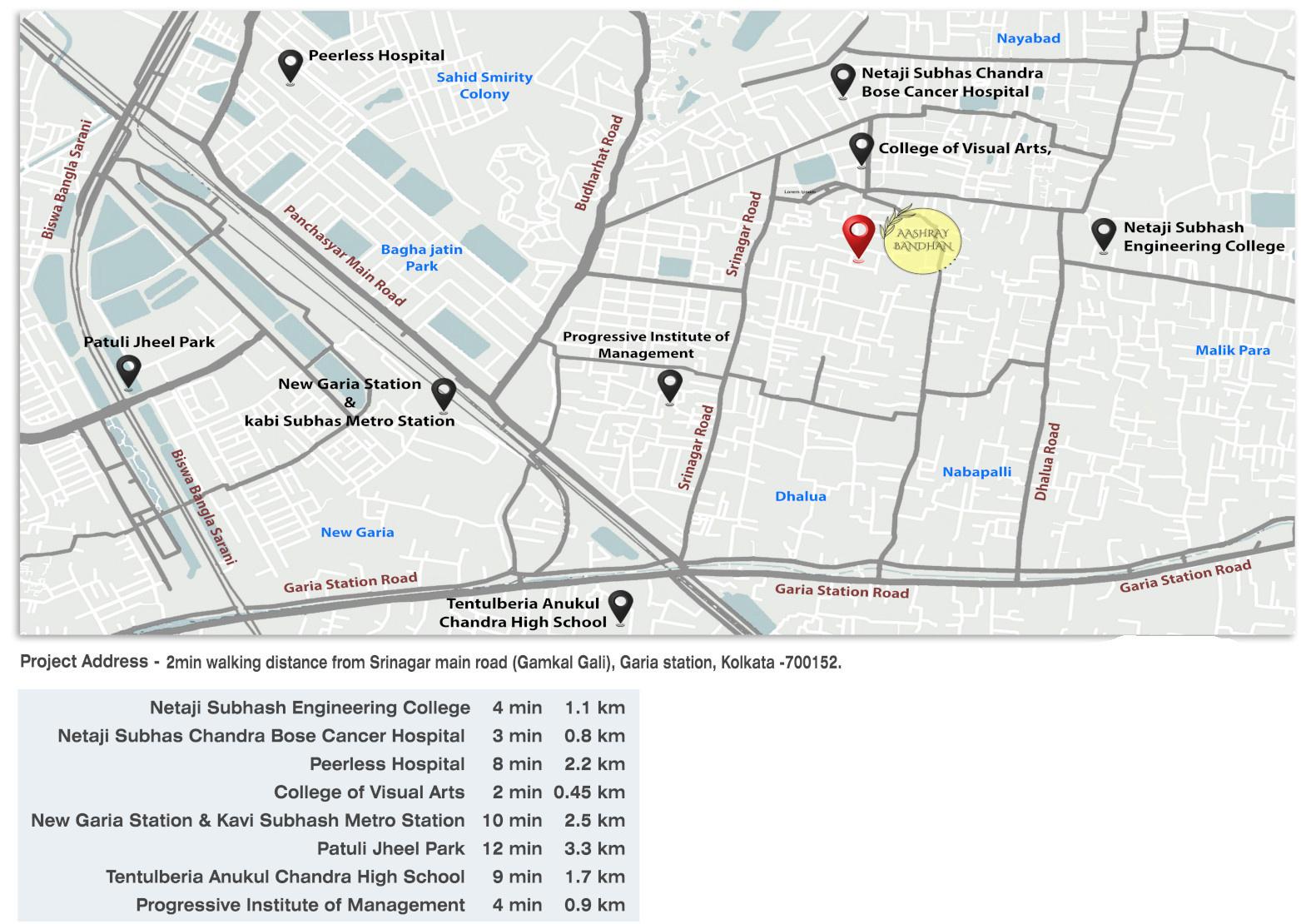  aashray-bandhan Location Plan
