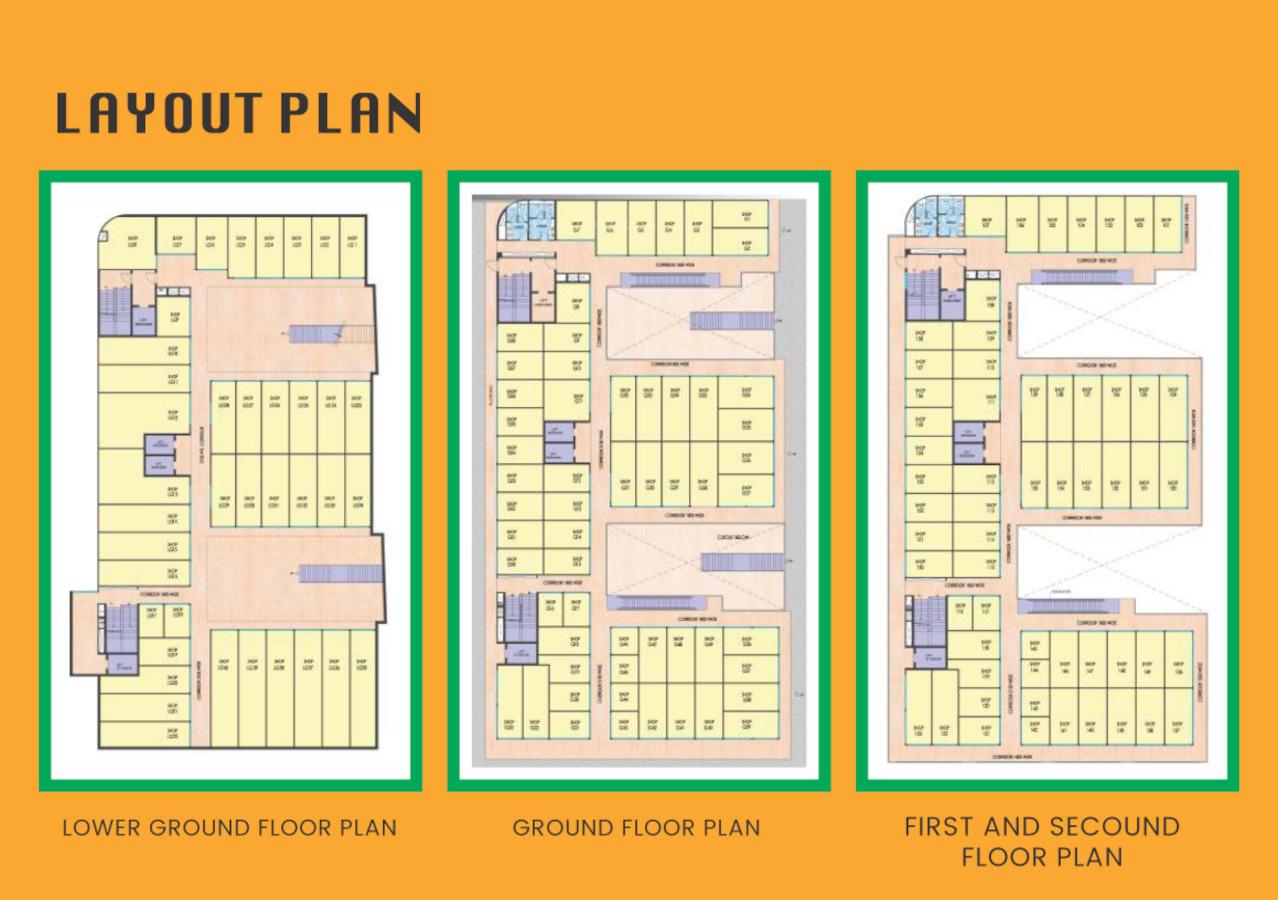  satyam-galleria Layout Plan