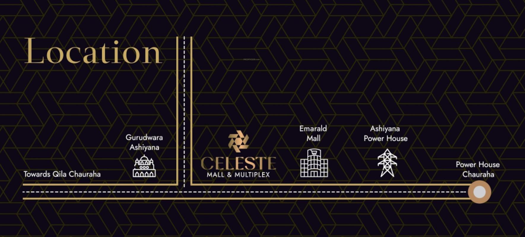  celeste-mall Location Plan