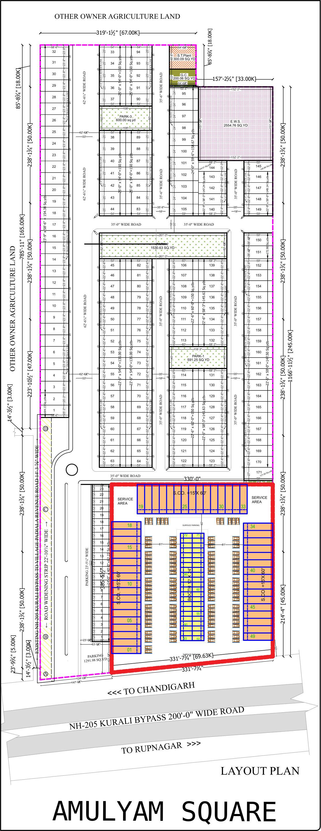 amulyam Layout Plan