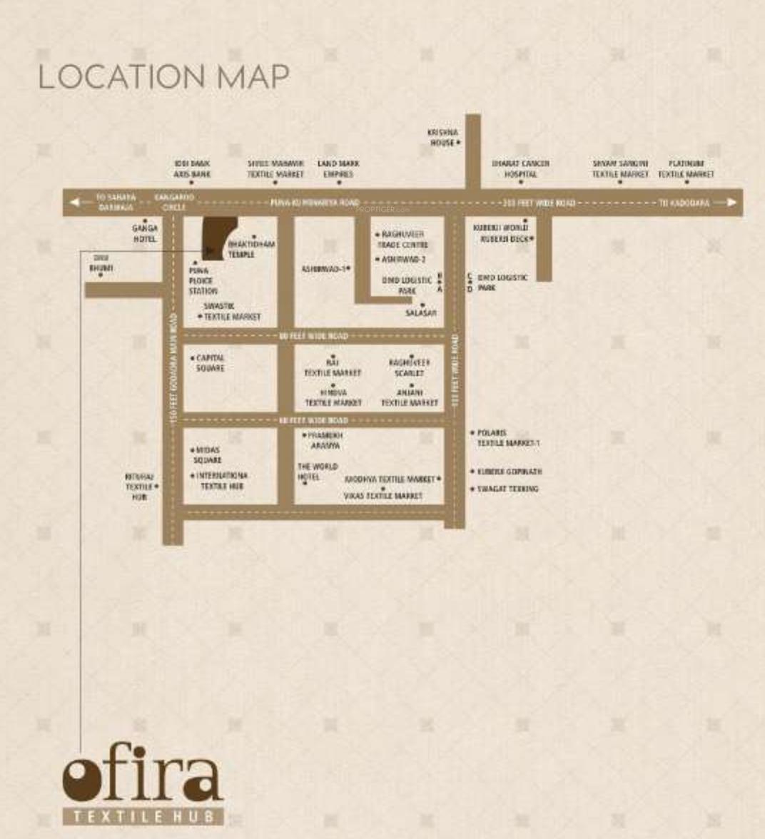  ofira-textile-hub Location Plan
