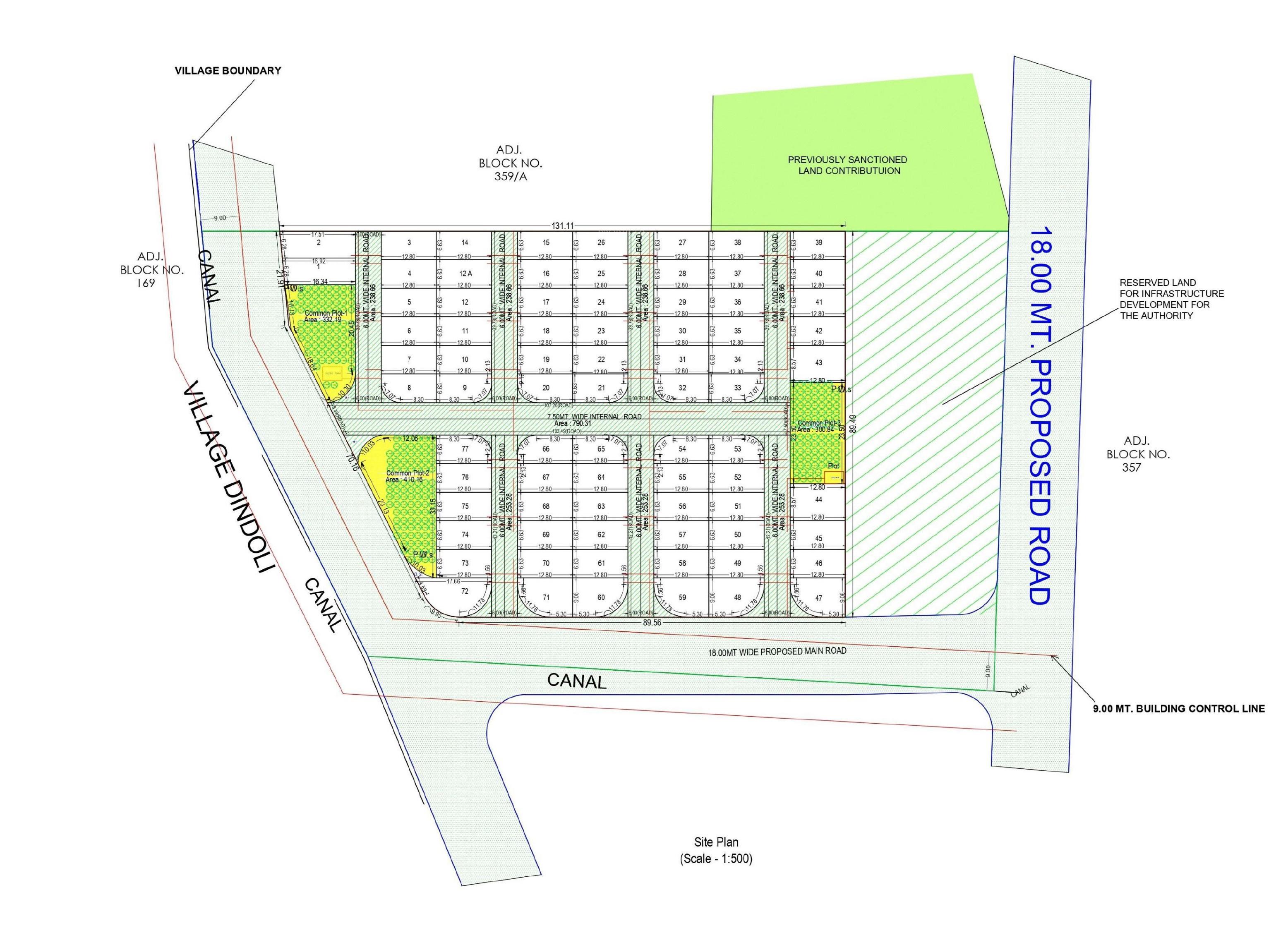  green-luxuria Layout Plan
