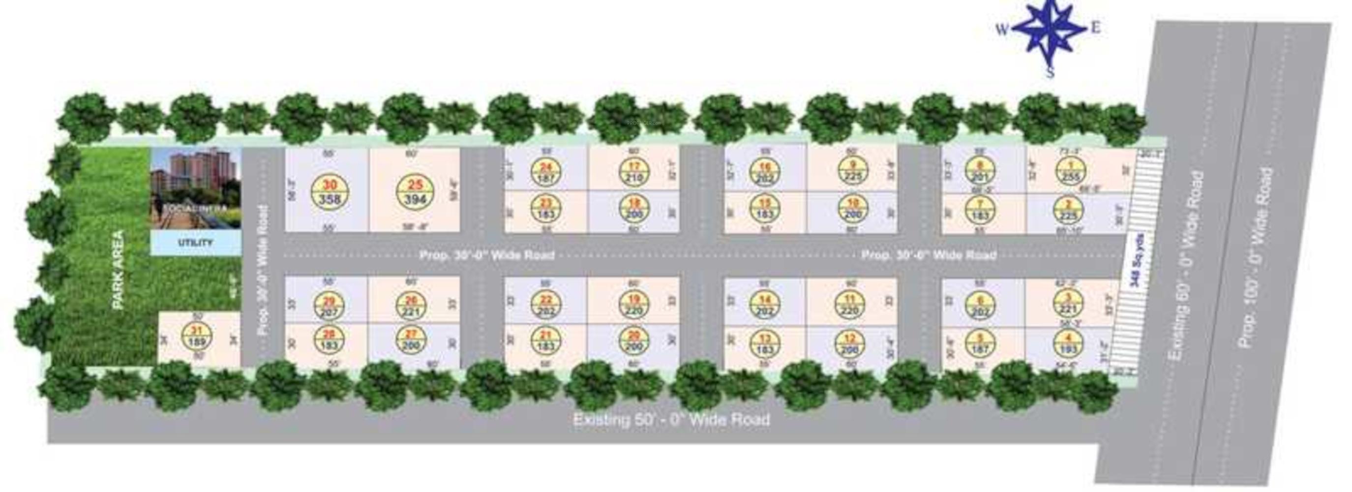  golden-orchid Layout Plan