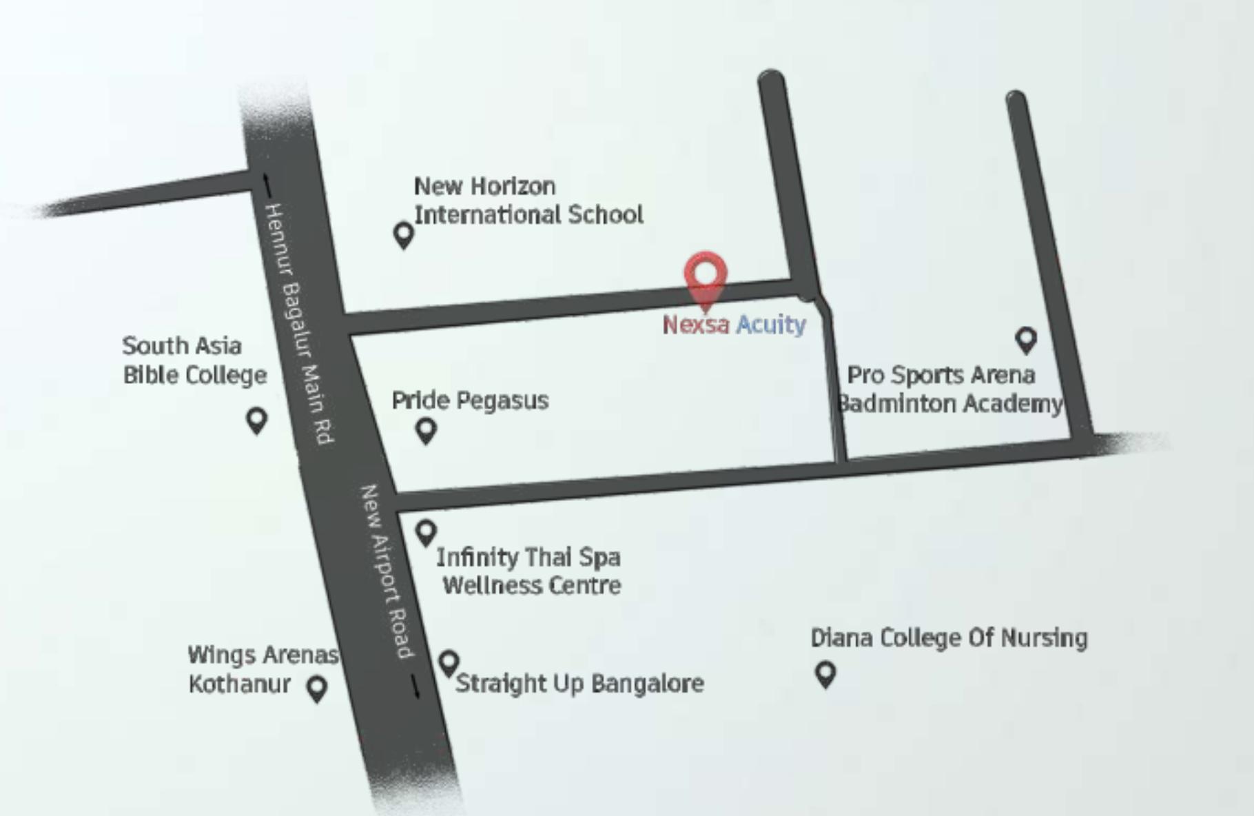  acuity Location Plan