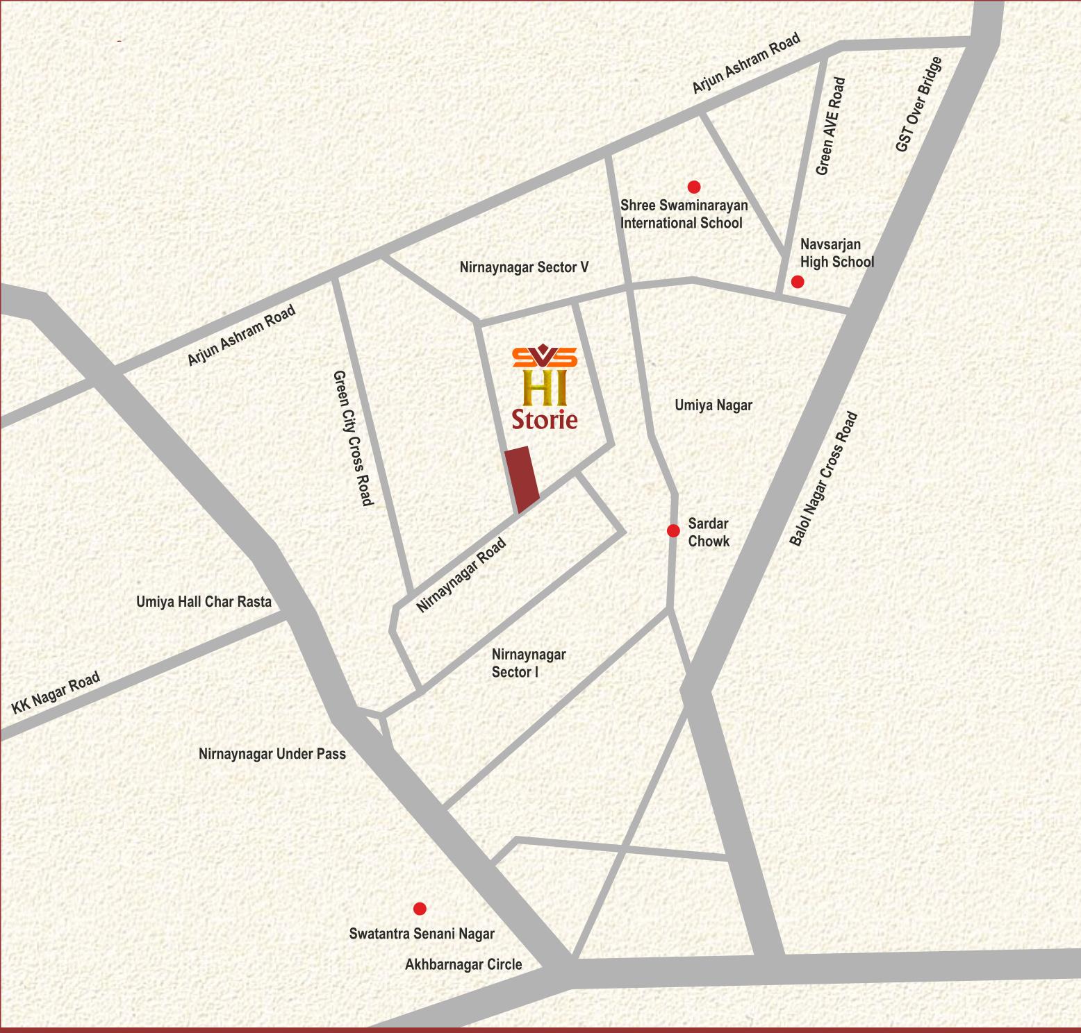  svs-hi-stories Location Plan