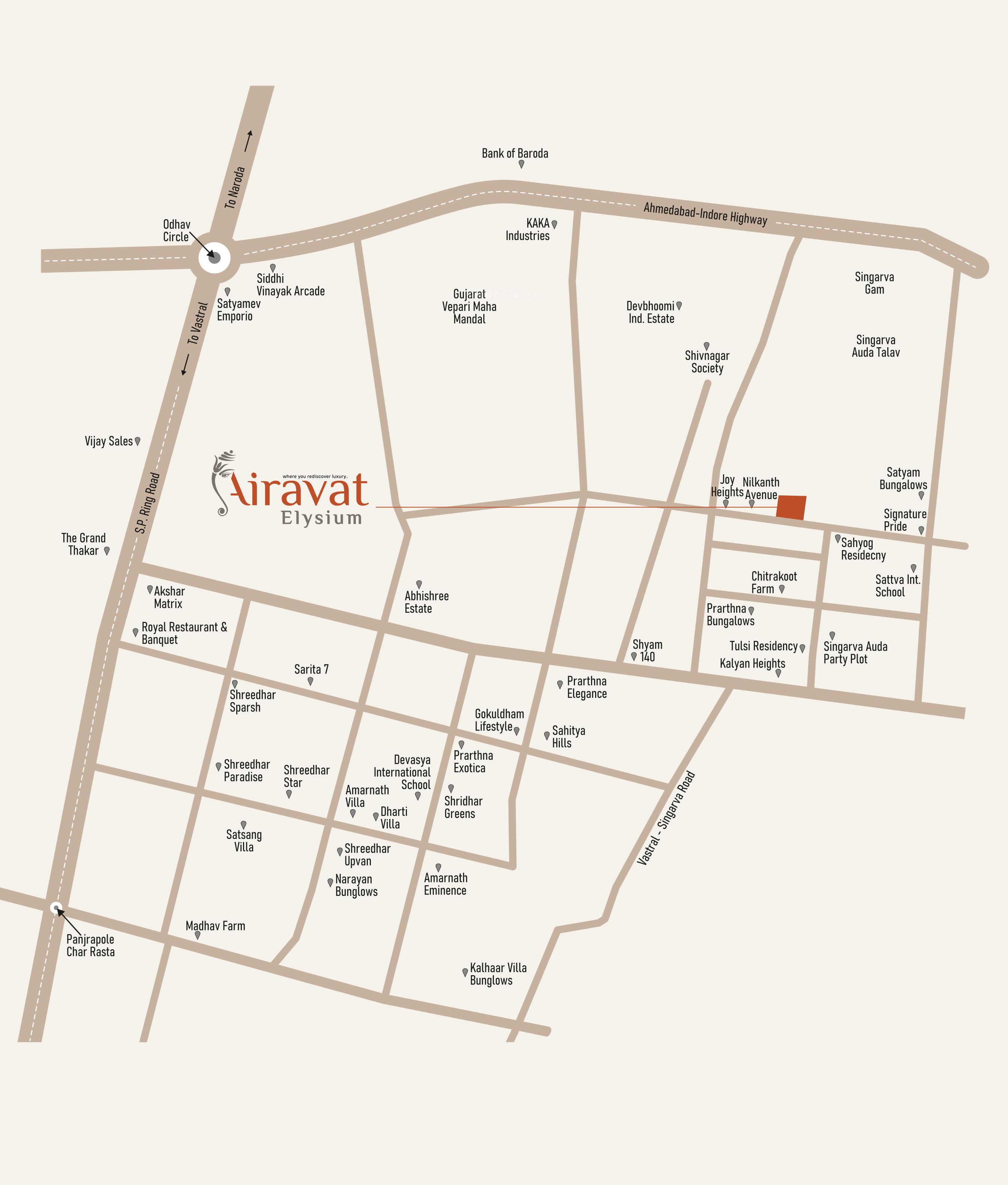  elysium Location Plan