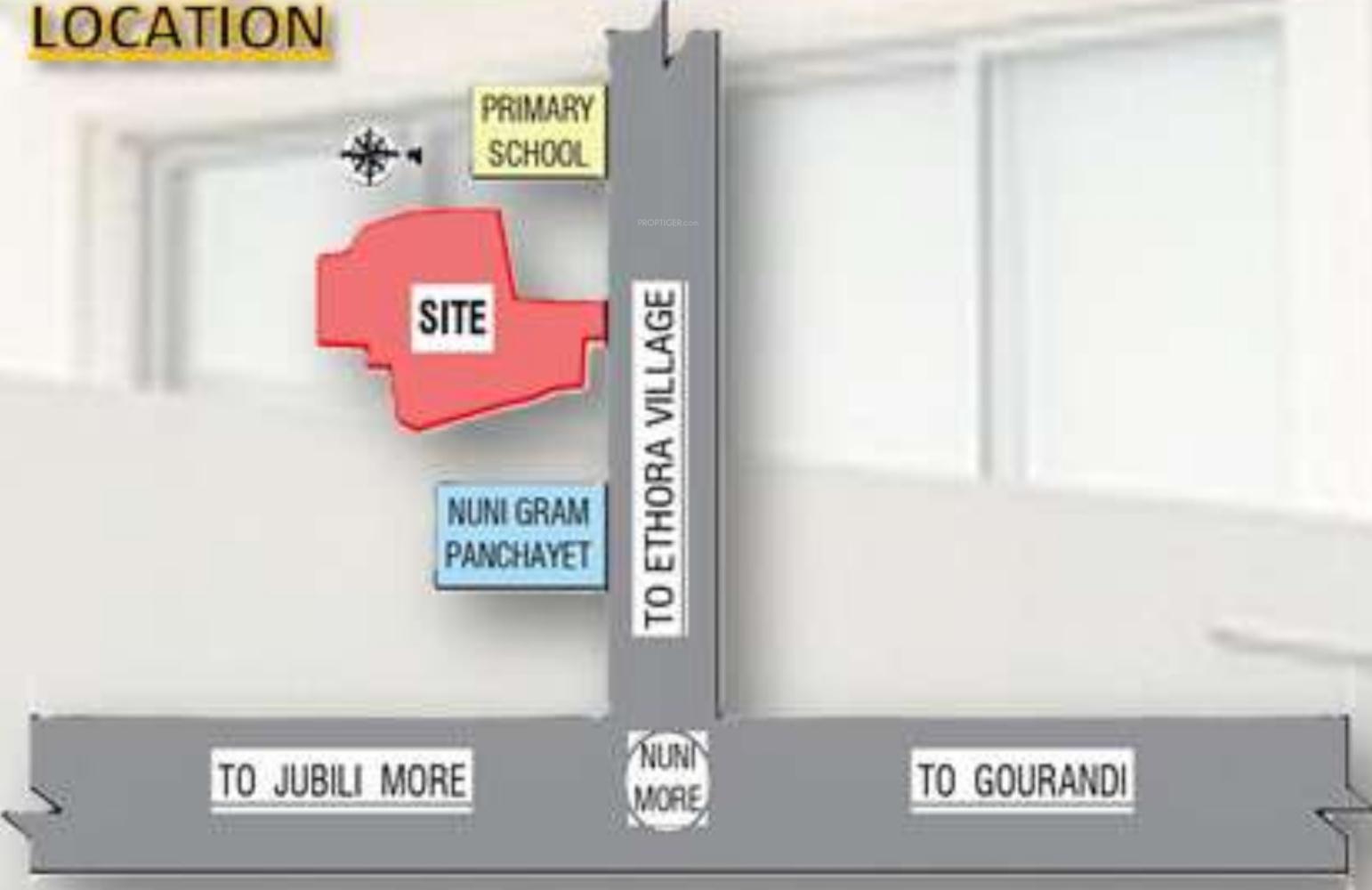  shanti-niwas Location Plan