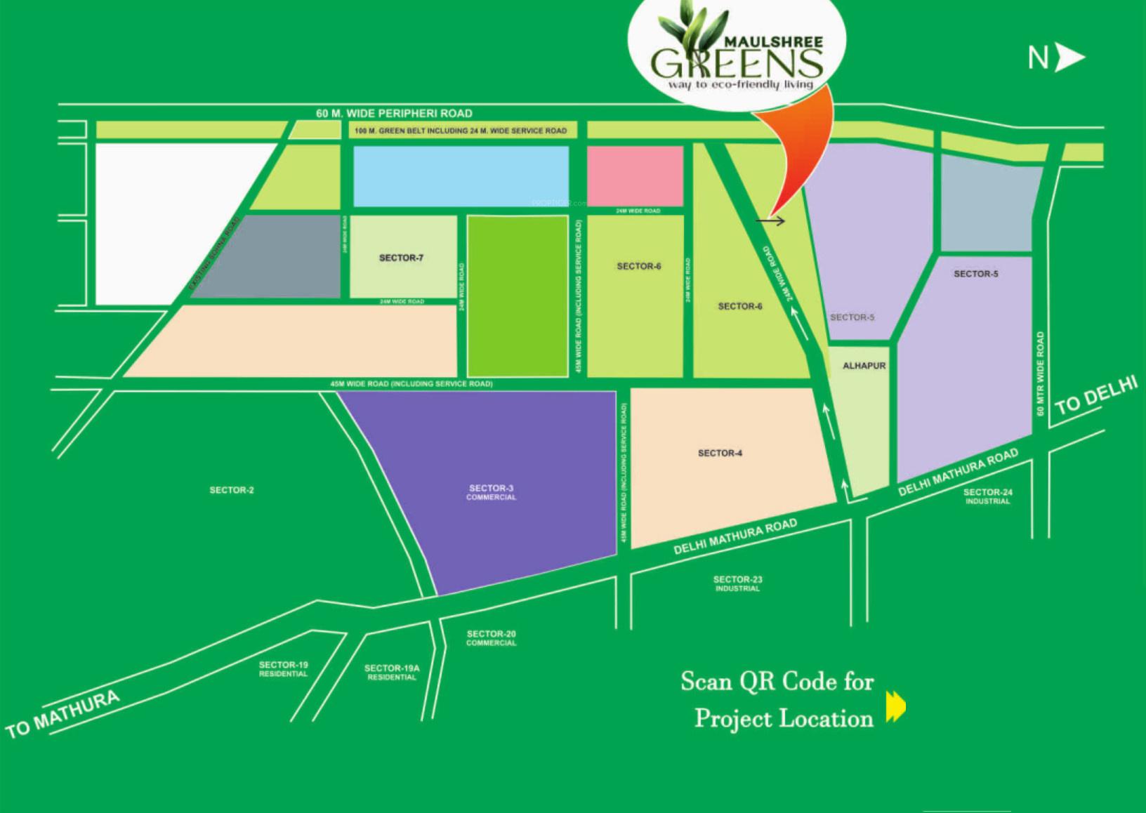  maulshree-greens Location Plan