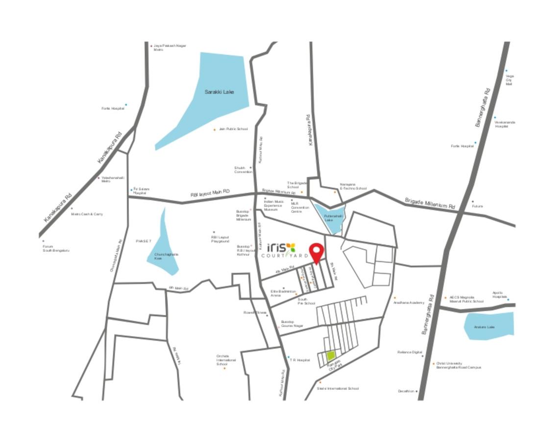  courtyard Location Plan