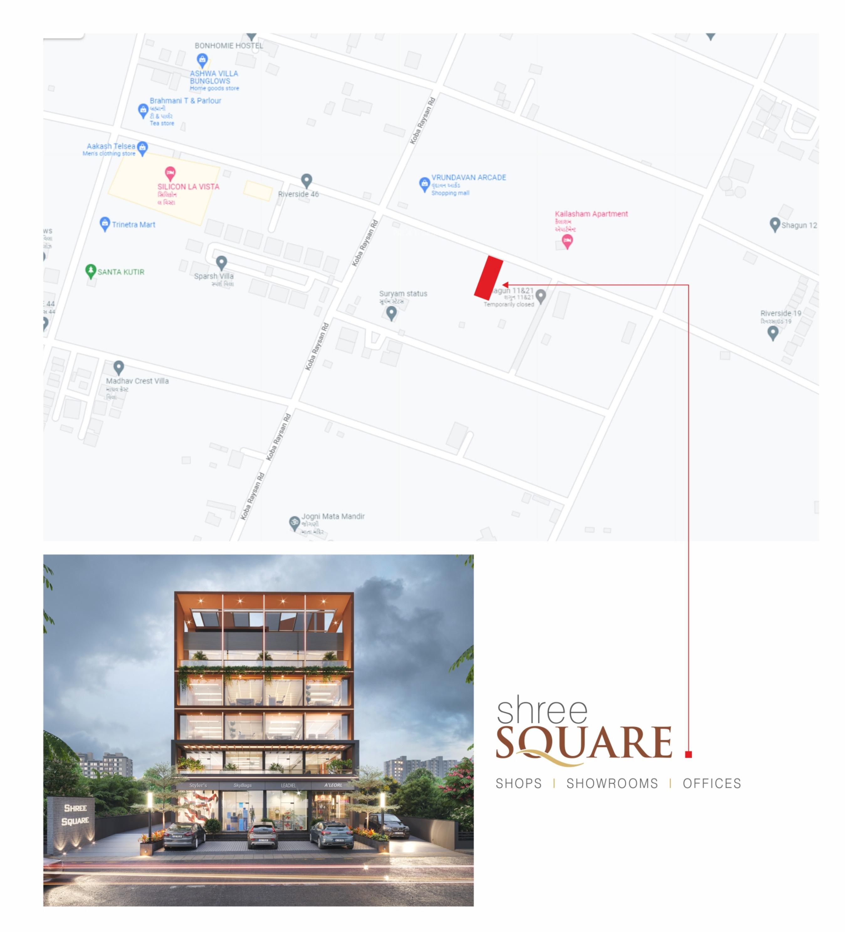  square Location Plan