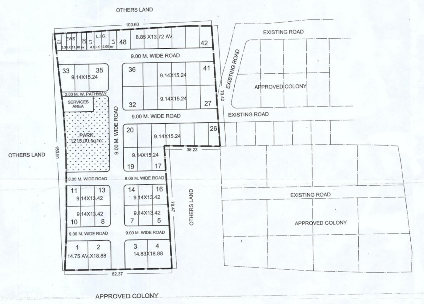  oberoi-county Layout Plan