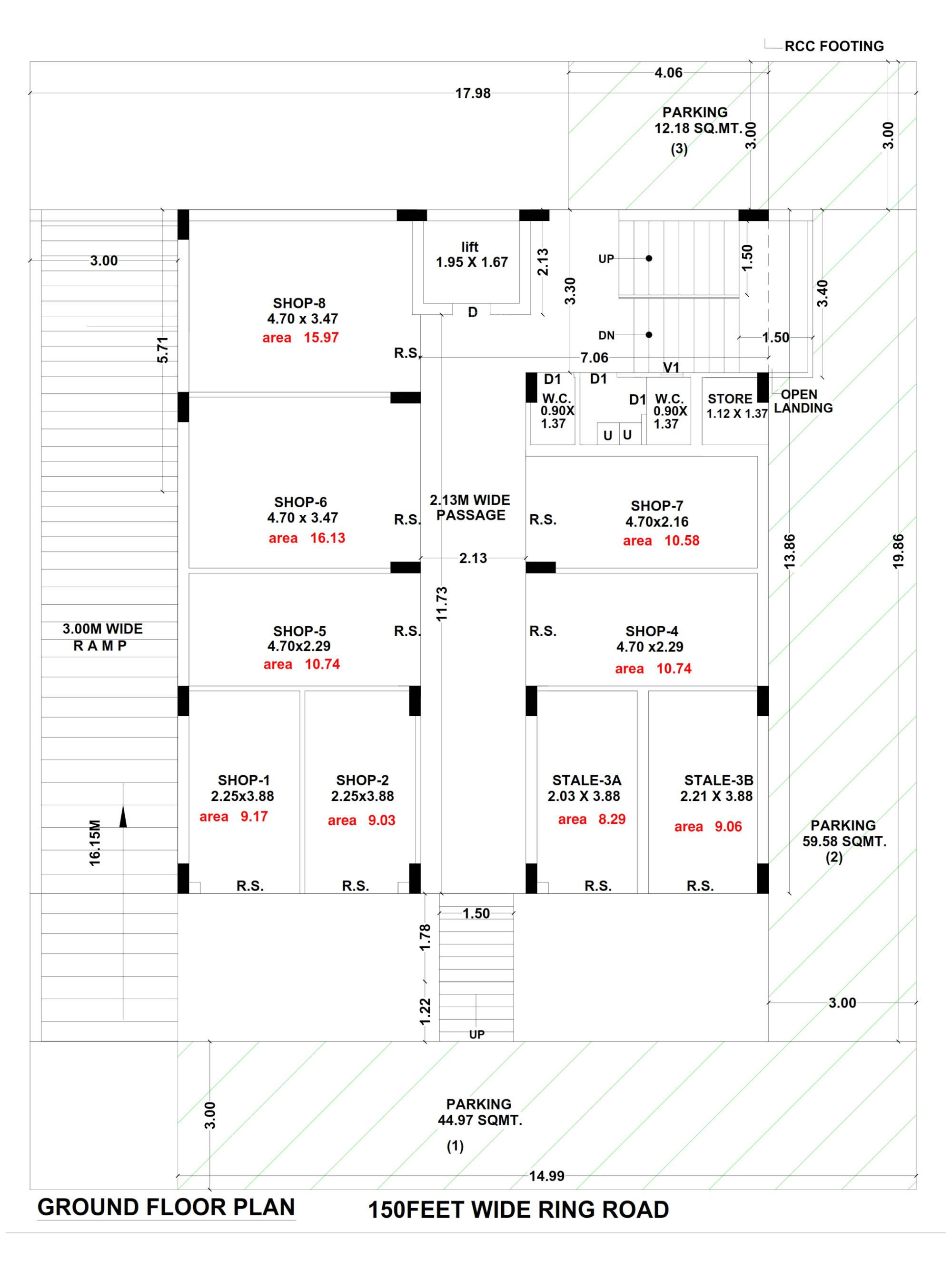  devi-krupa Devi Krupa Ground Floor Cluster Plan
