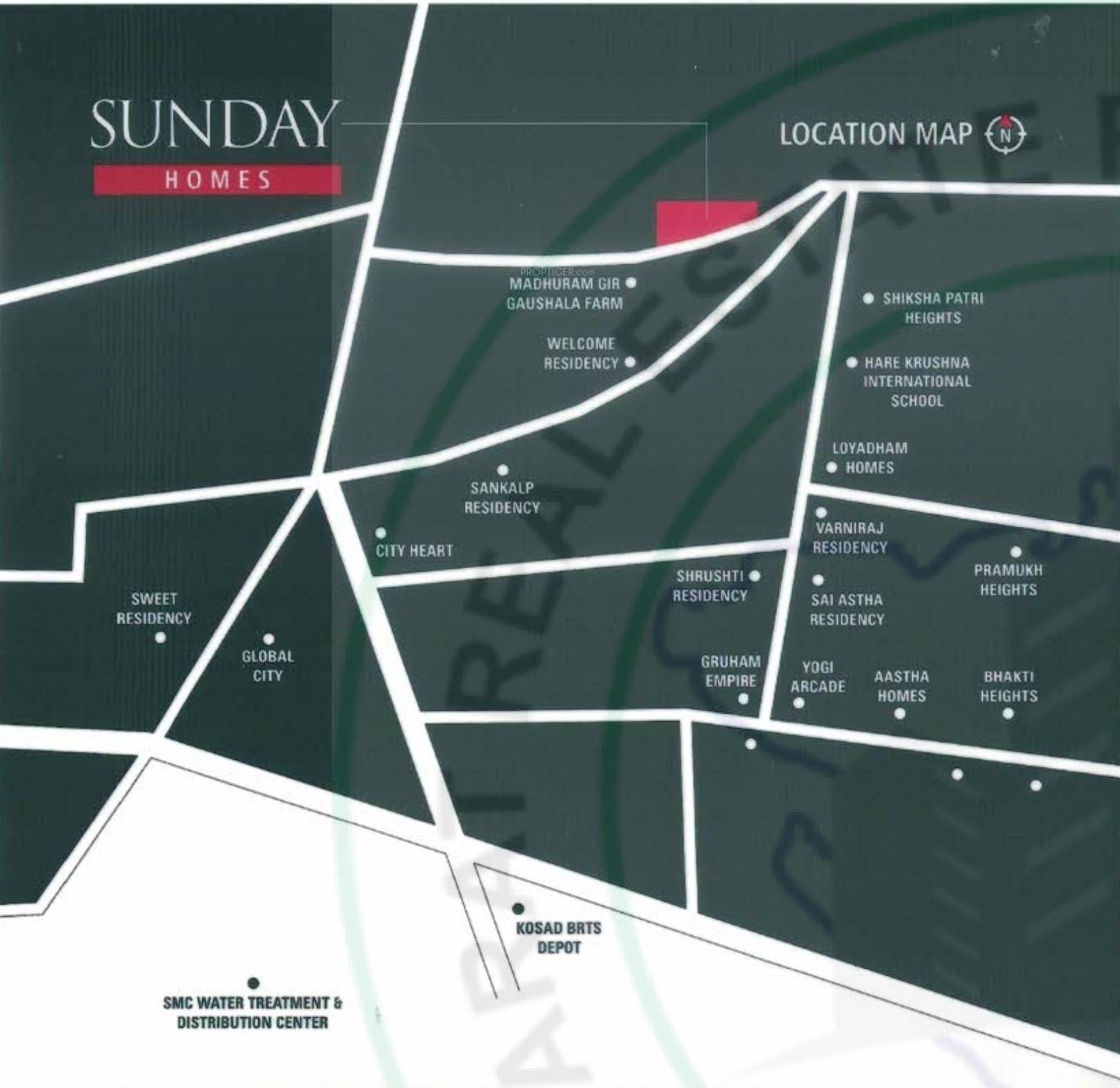  sunday-homes Location Plan