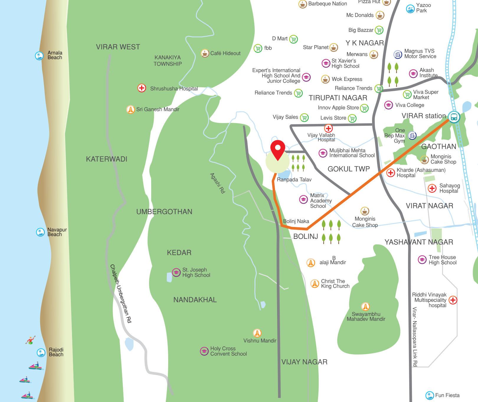  utopia Location Plan