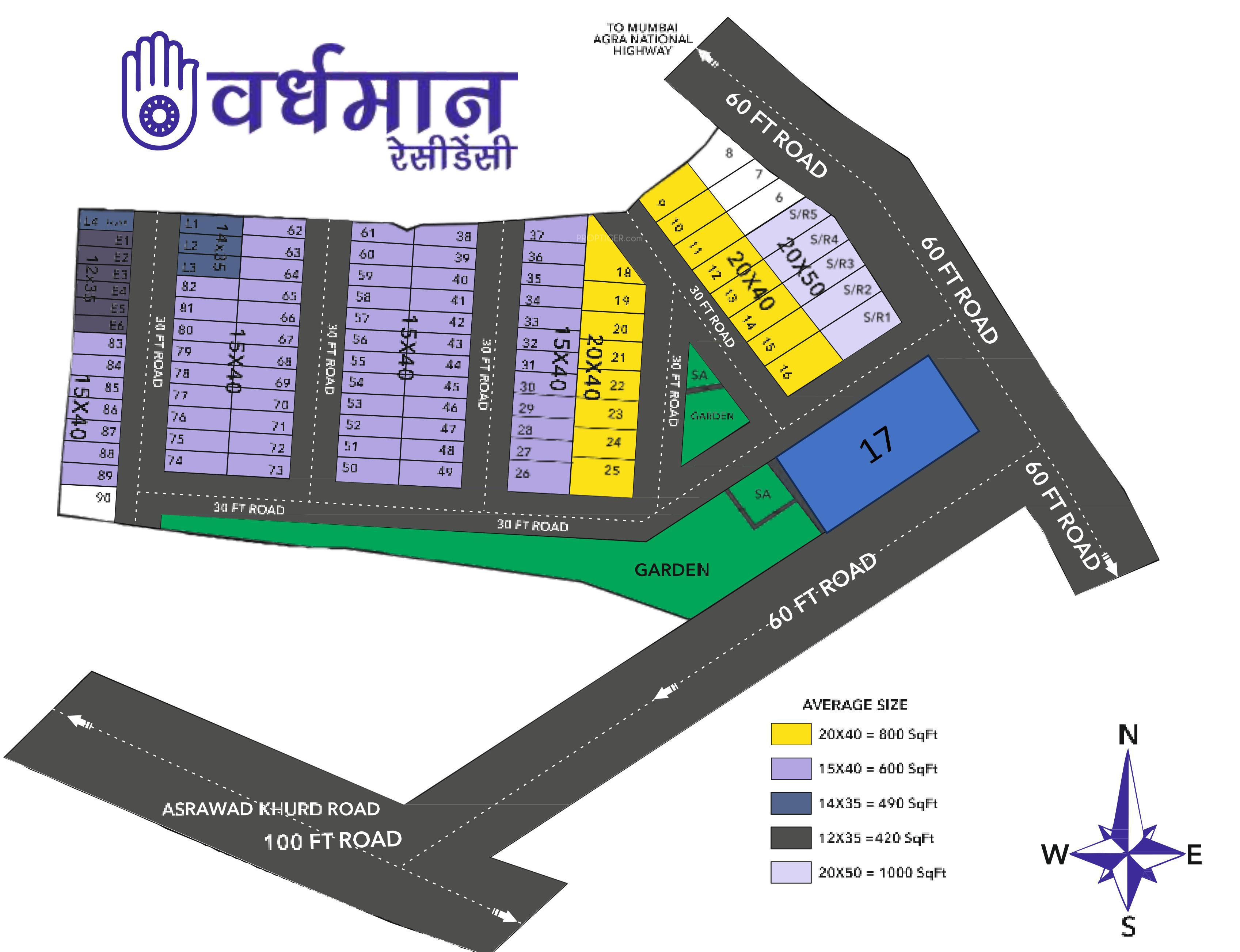  vardhman-residency Layout Plan