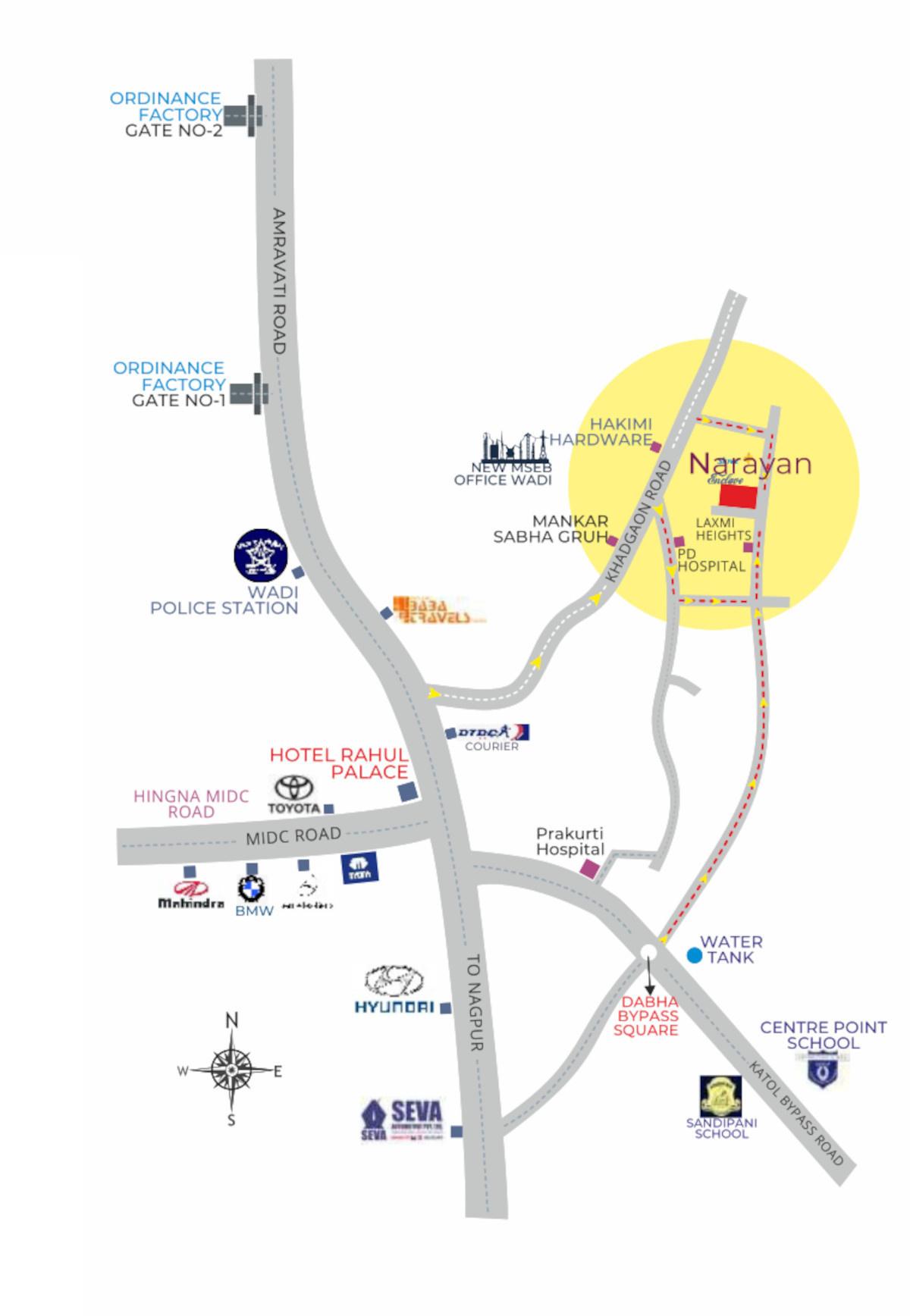  shree-narayan-enclave Location Plan
