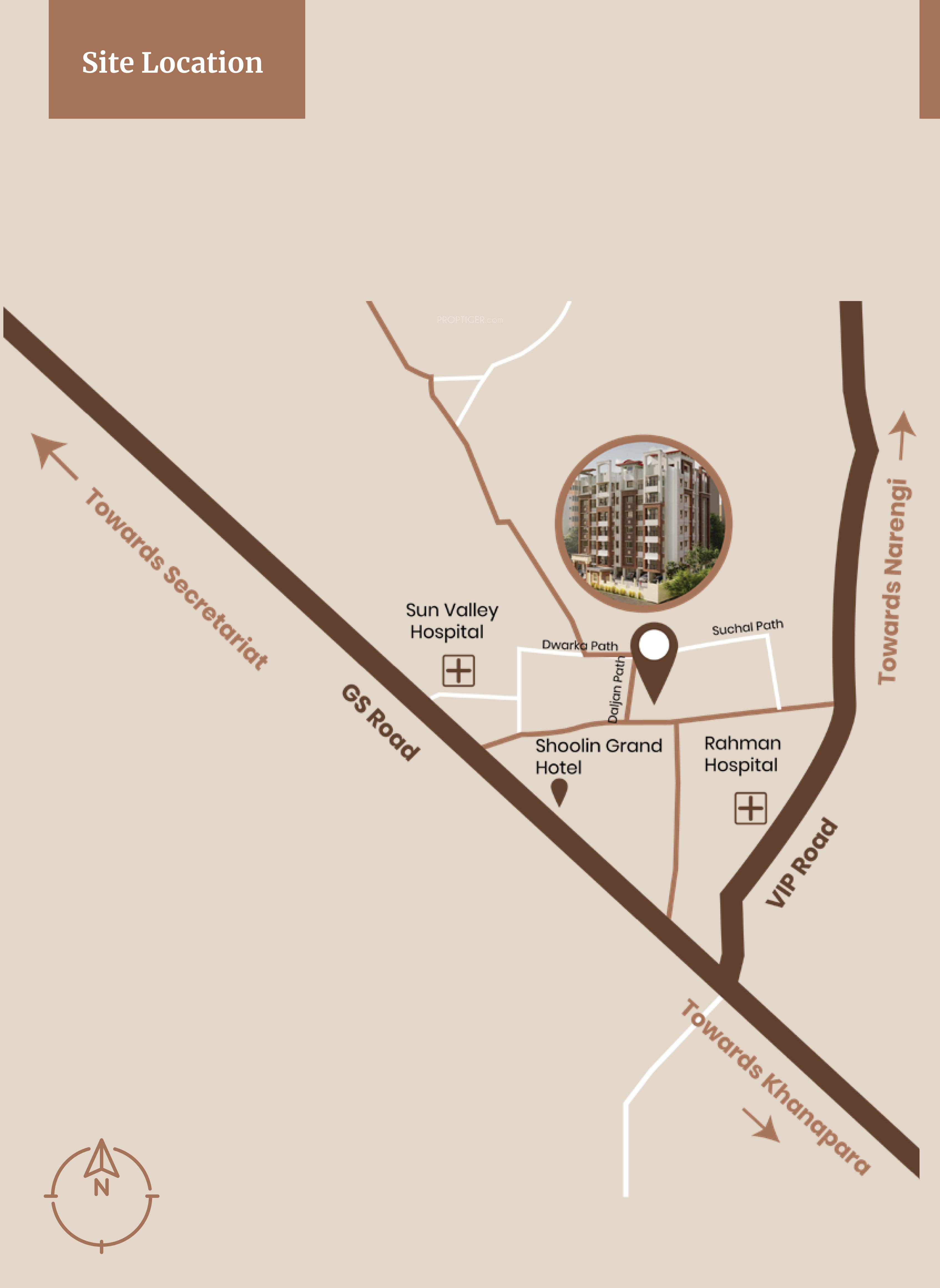  punyalaya Location Plan