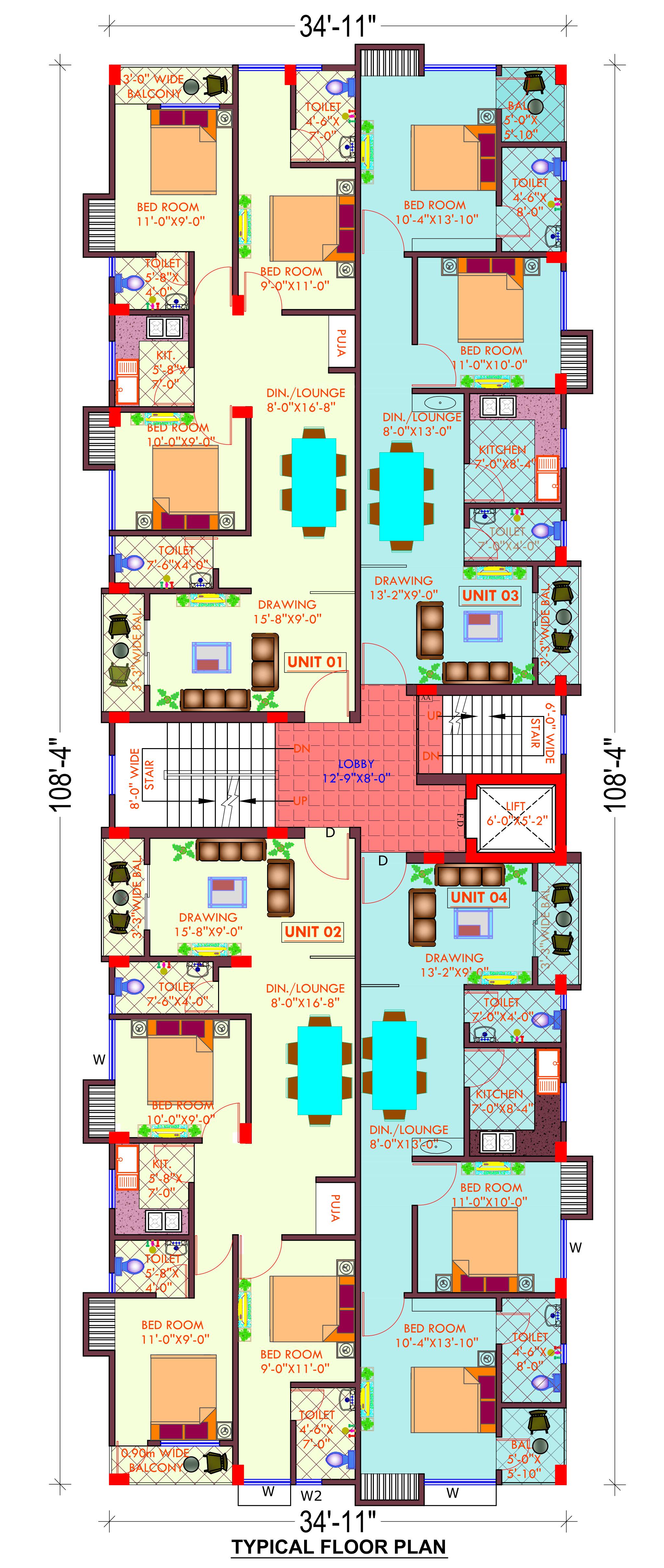  aprajita-complex Tower G Cluster Plan
