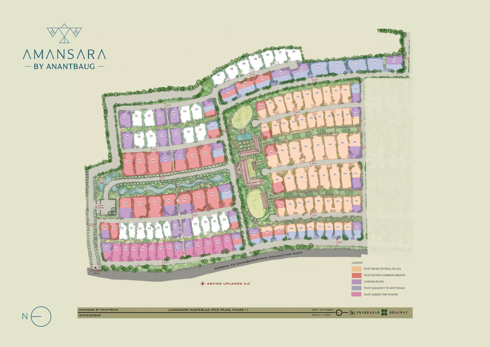  amansara Layout Plan