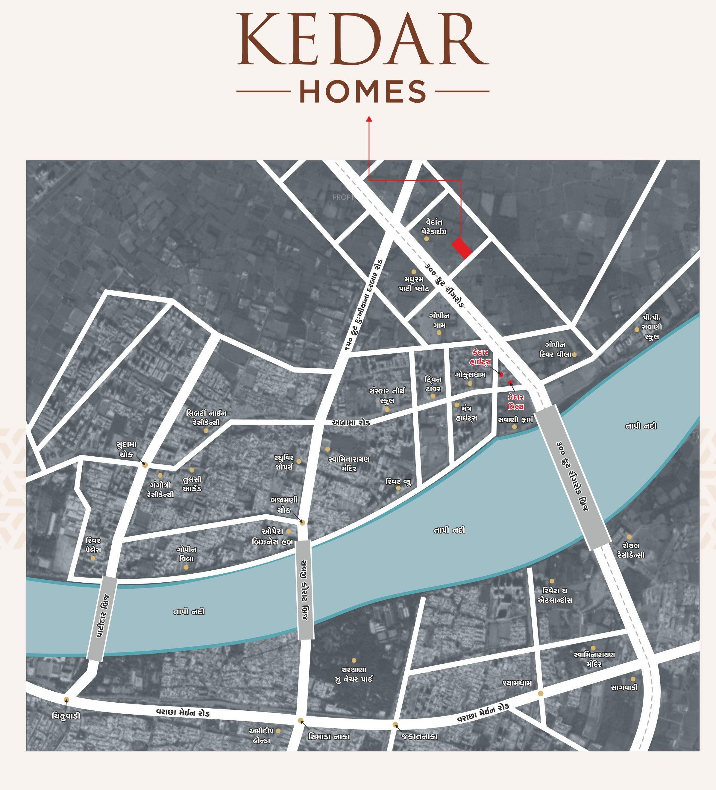  homes Location Plan