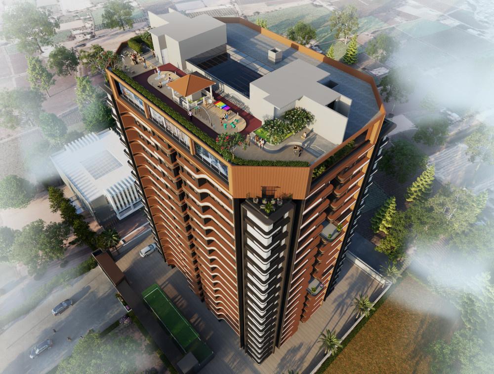  roongta-rosewood-apartment Elevation