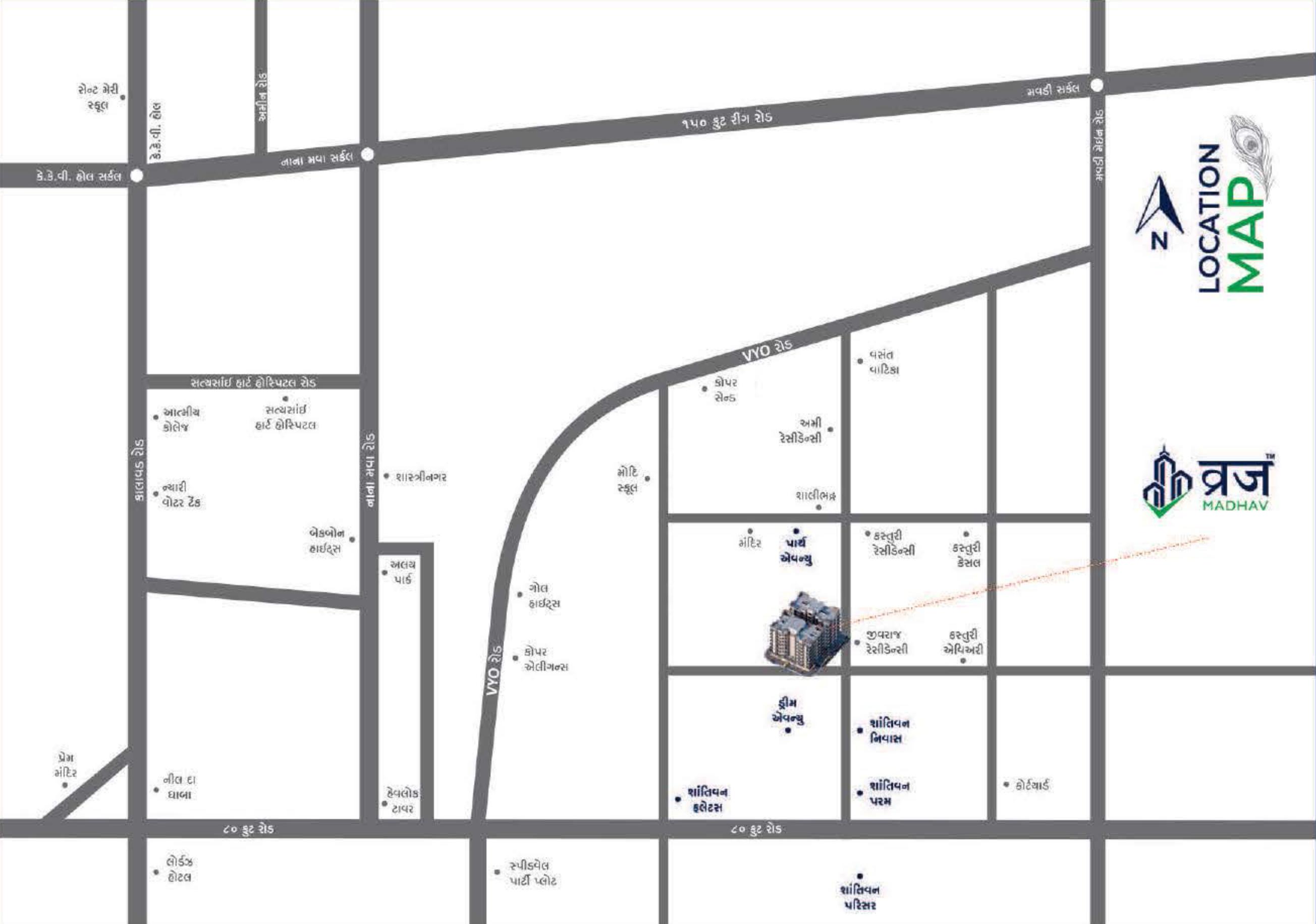  vraj-madhav Location Plan