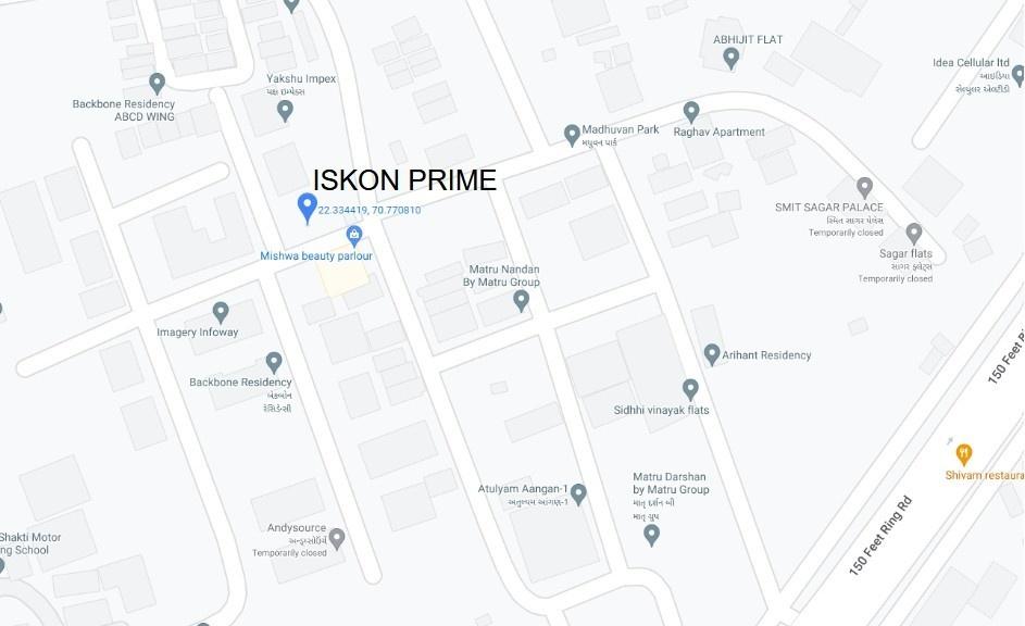  iskon-prime Location Plan
