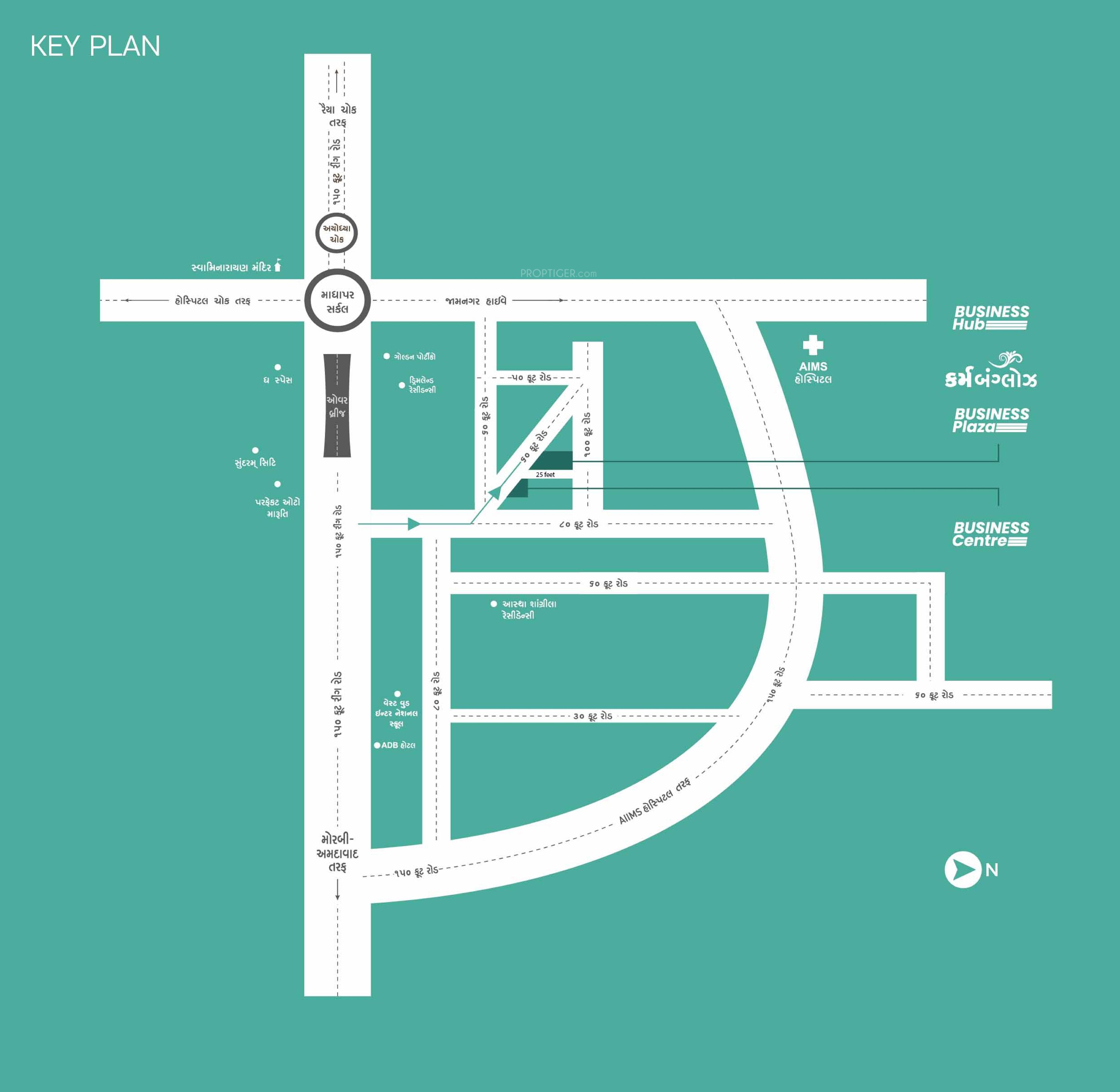  karm-bungalows Location Plan