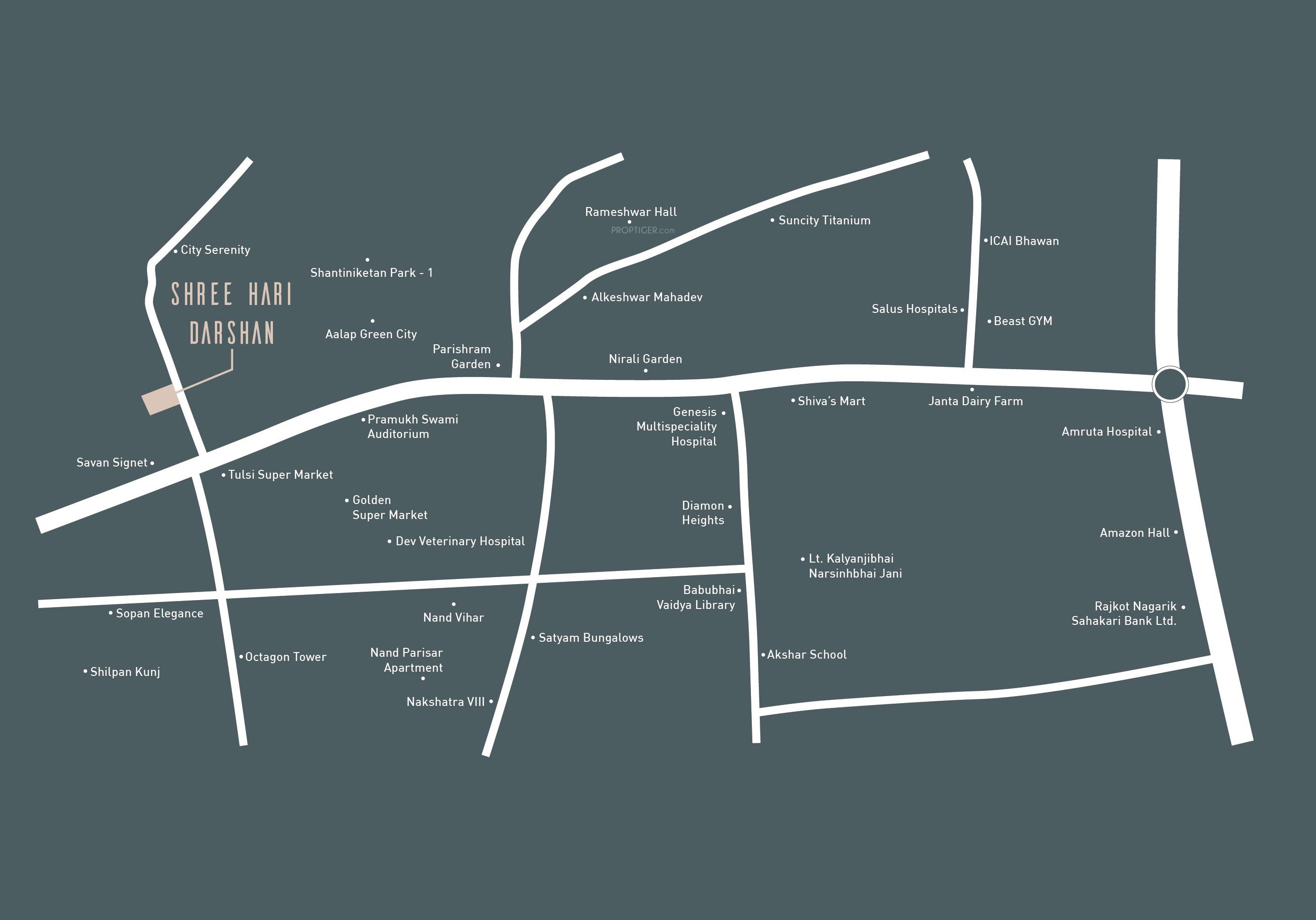  hari-darshan Location Plan