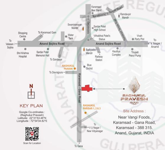  raghukul-pravesh Location Plan
