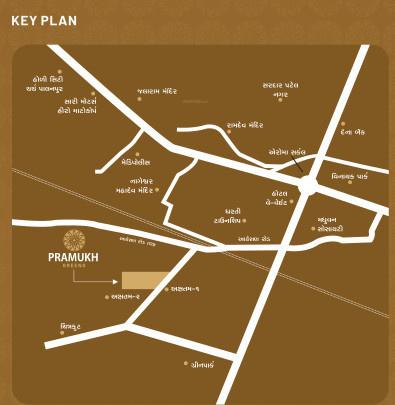  pramukh-greens Location Plan