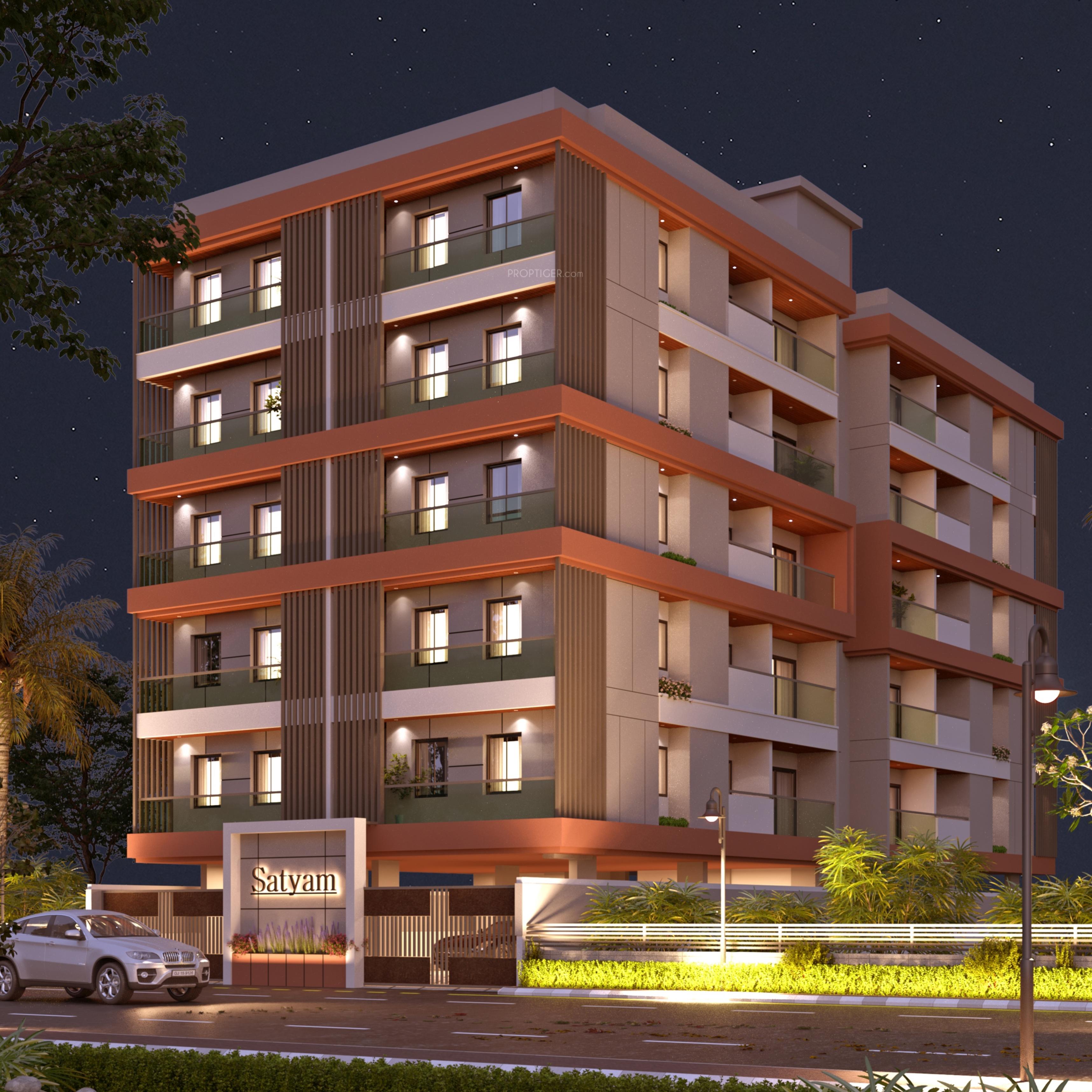  satyam-apartment Elevation