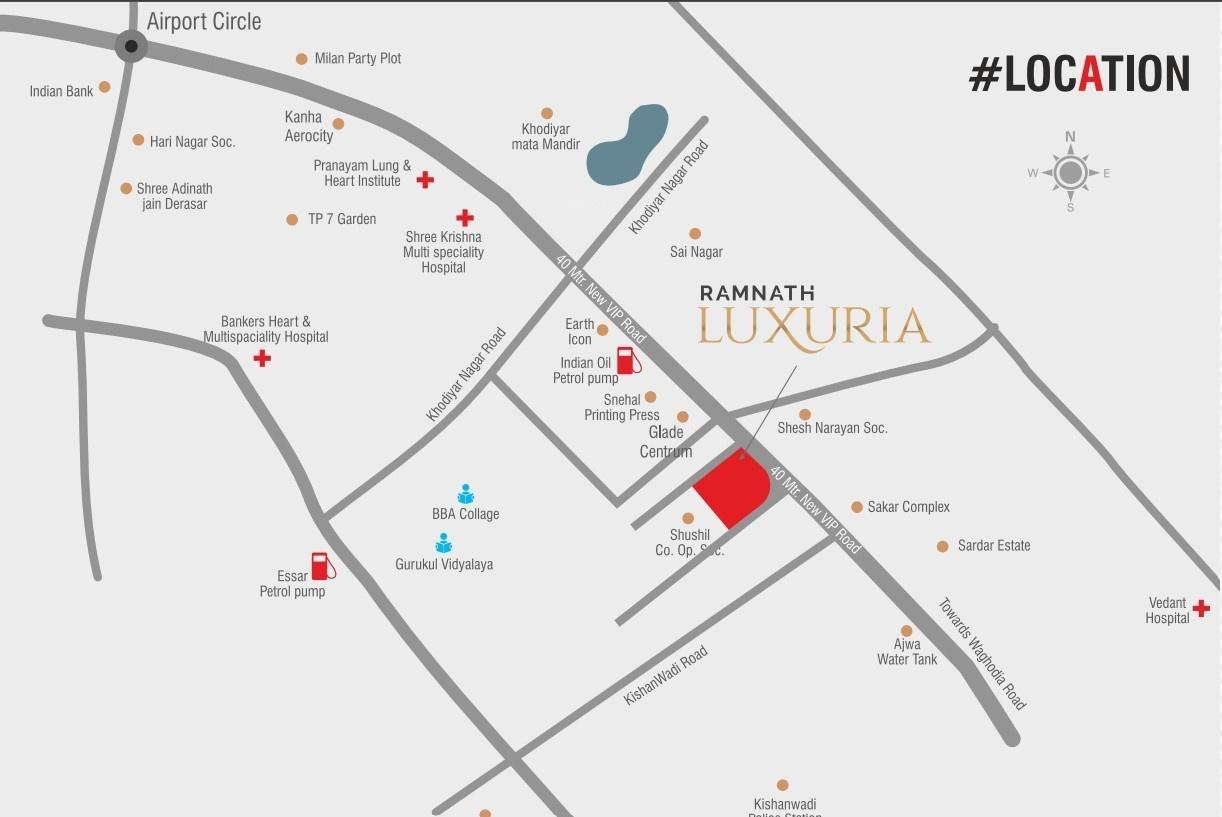  ramnath-luxuria Location Plan