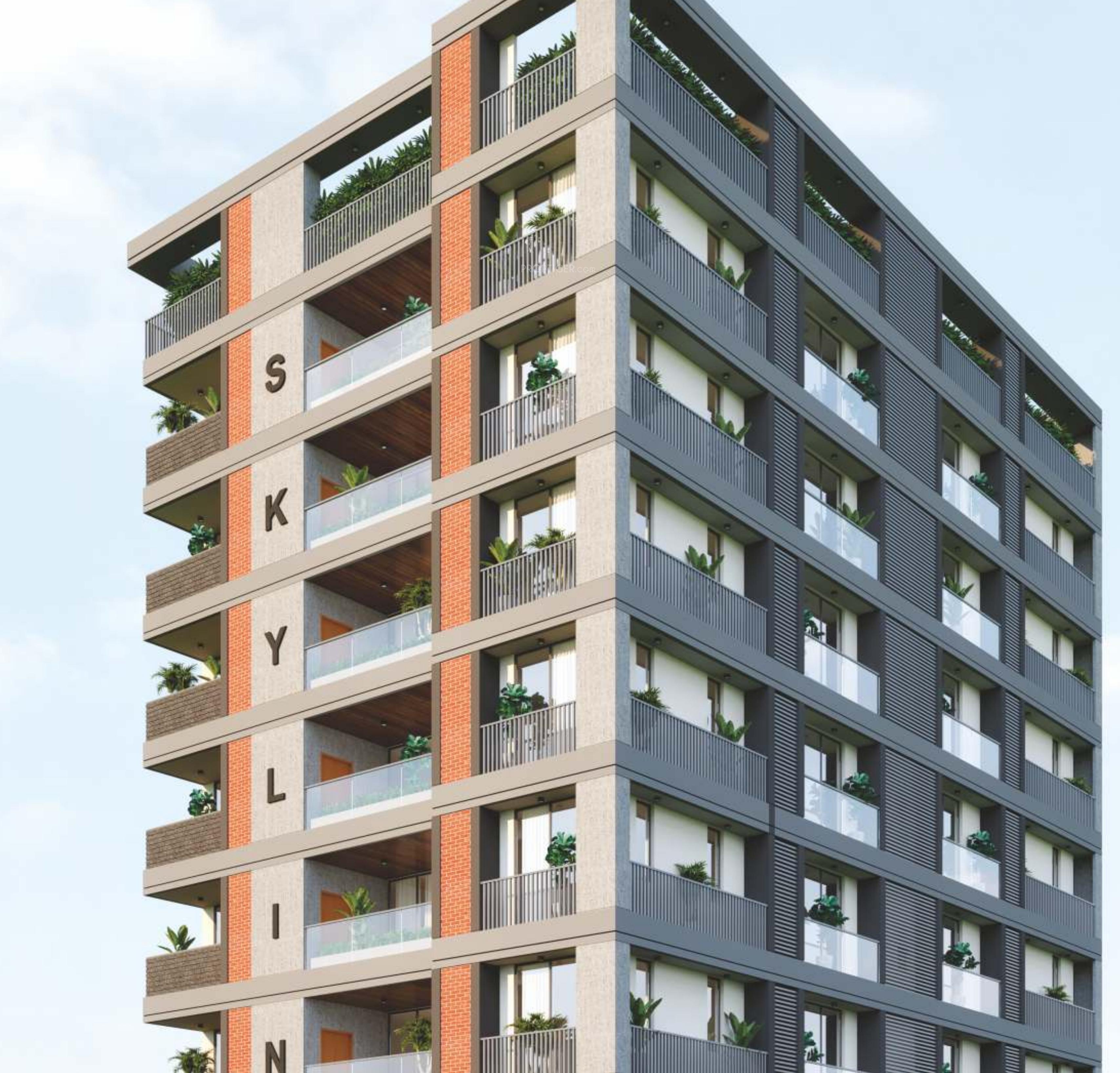  antriksh-skyline Elevation